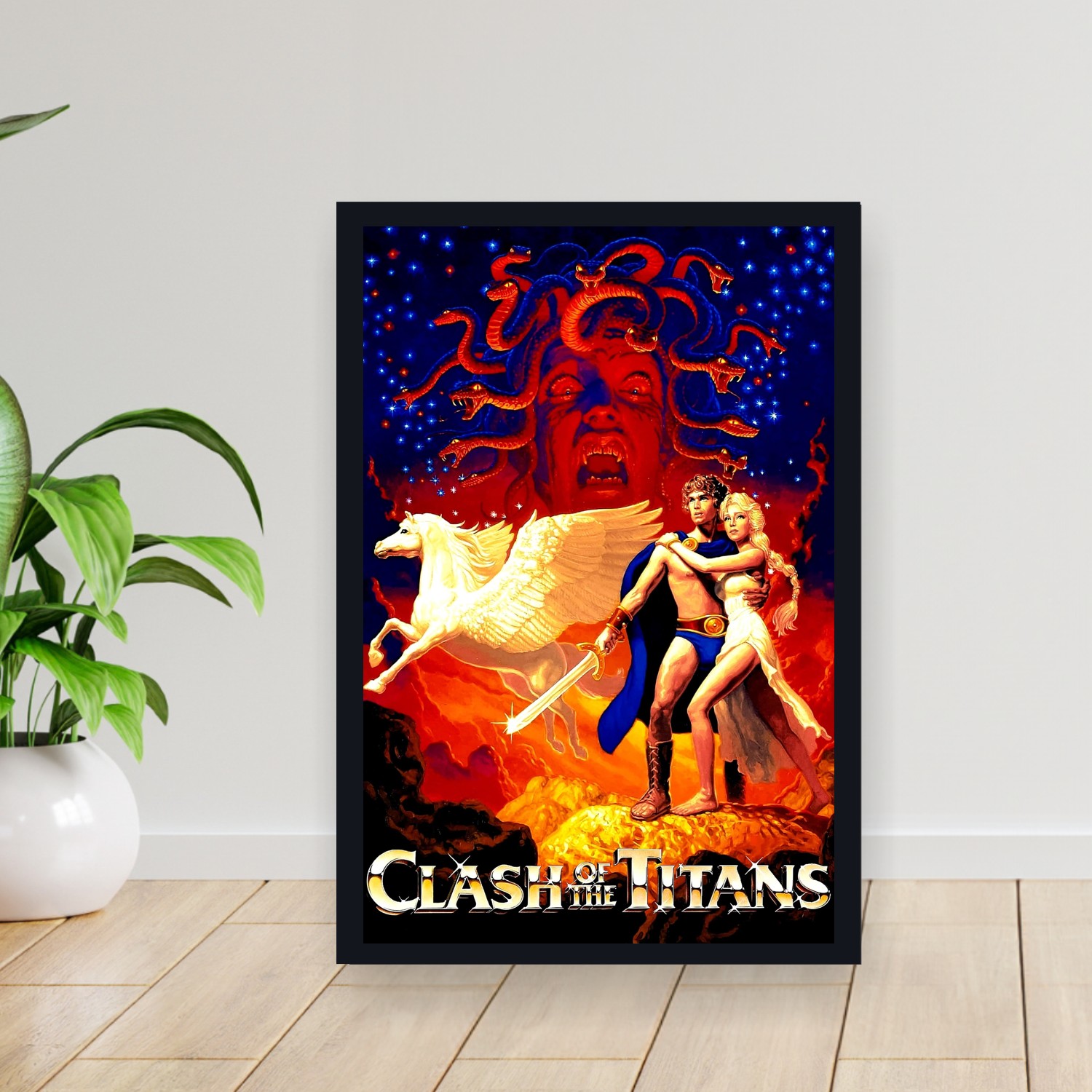 Cuadro 30x40cm Pelicula - Clash of the Titans (1981)