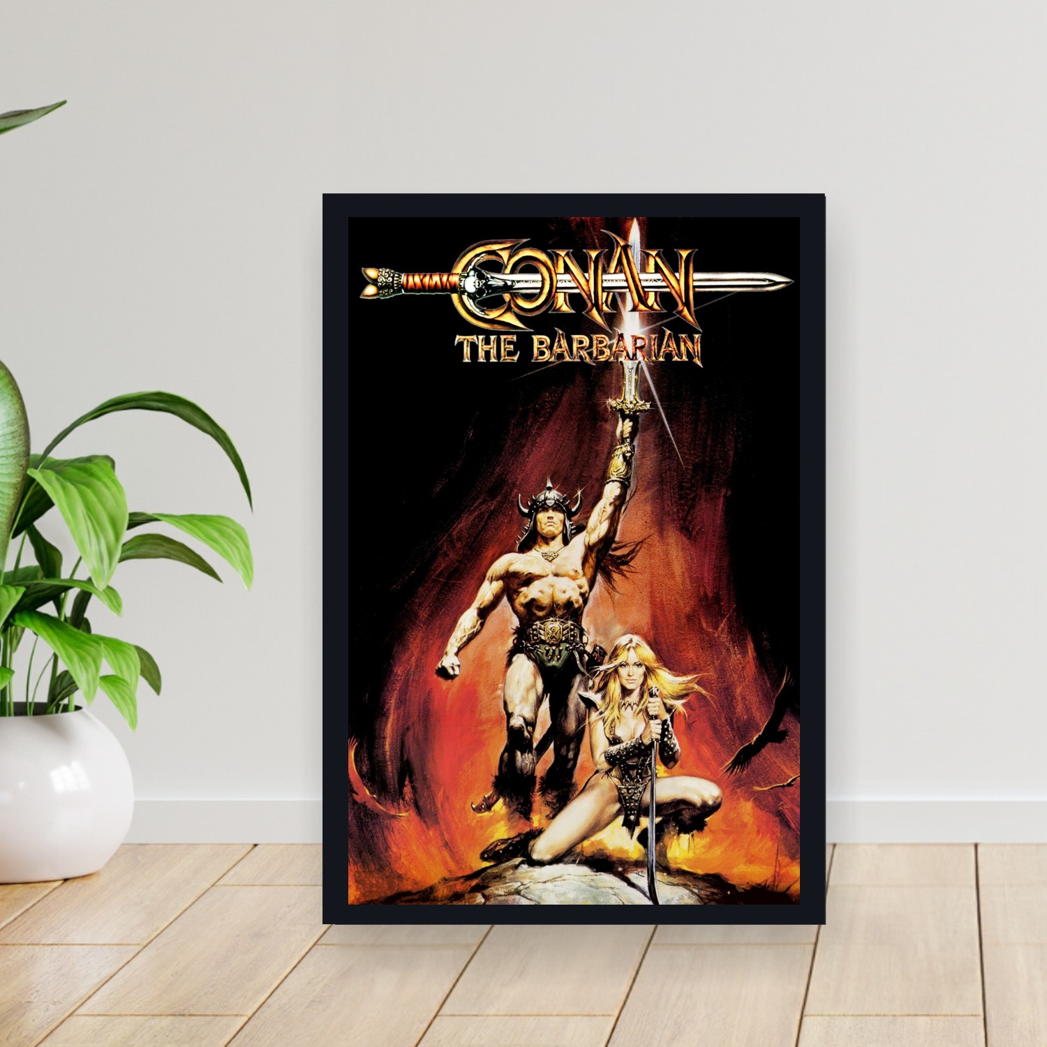 Cuadro 30x40cm Pelicula - Conan the Barbarian (1982)
