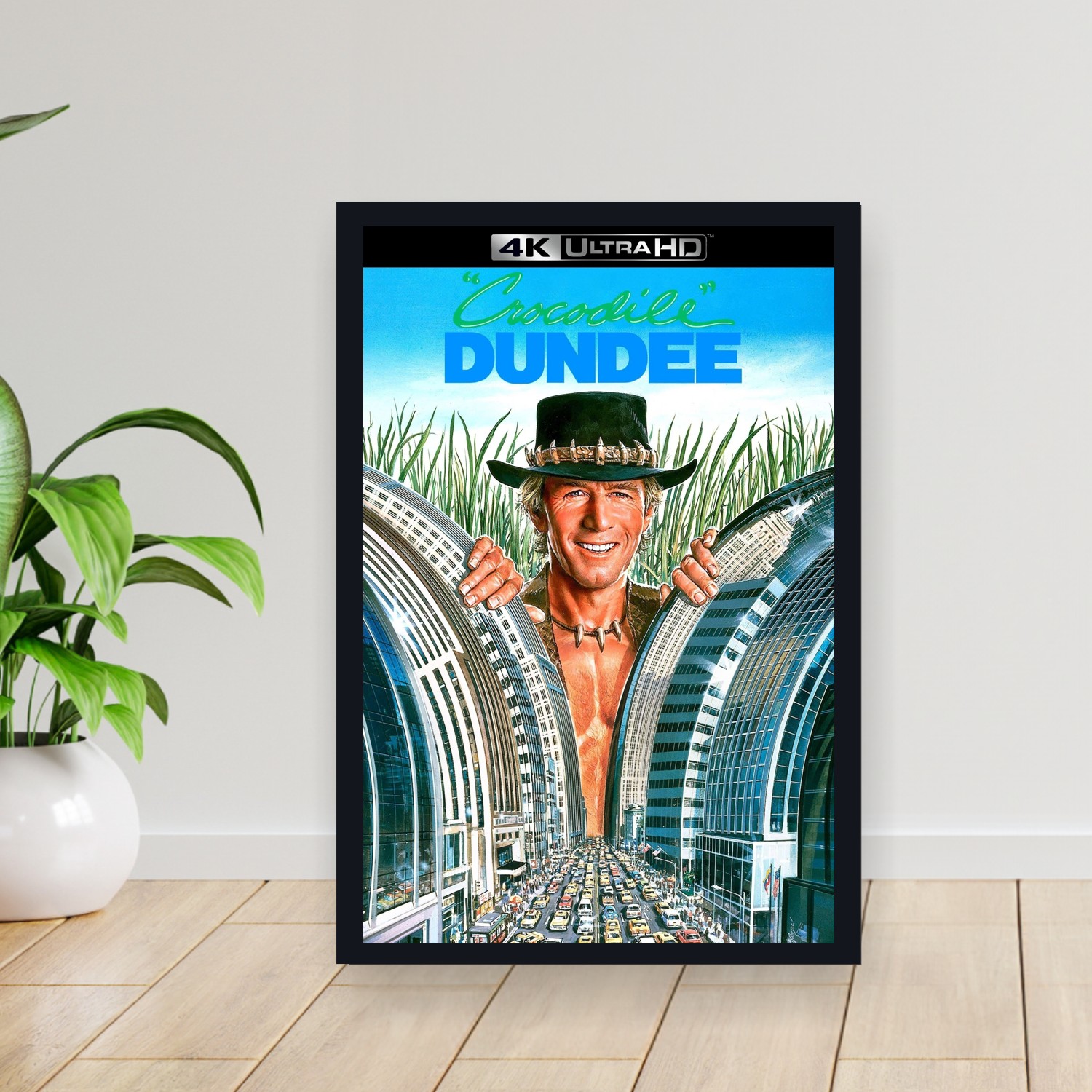Cuadro 30x40cm Pelicula - Crocodile Dundee (1986)