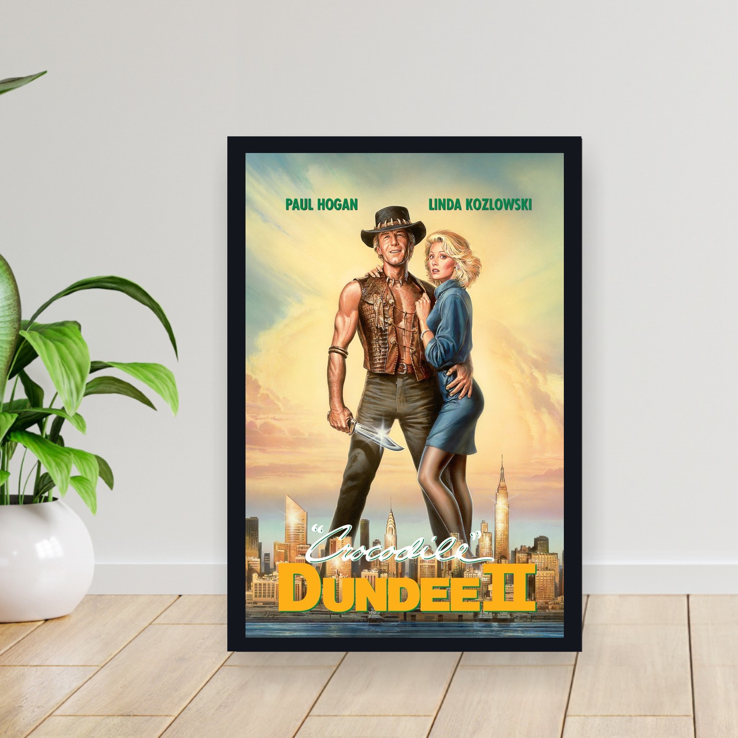 Cuadro 30x40cm Pelicula - Crocodile Dundee II (1988)