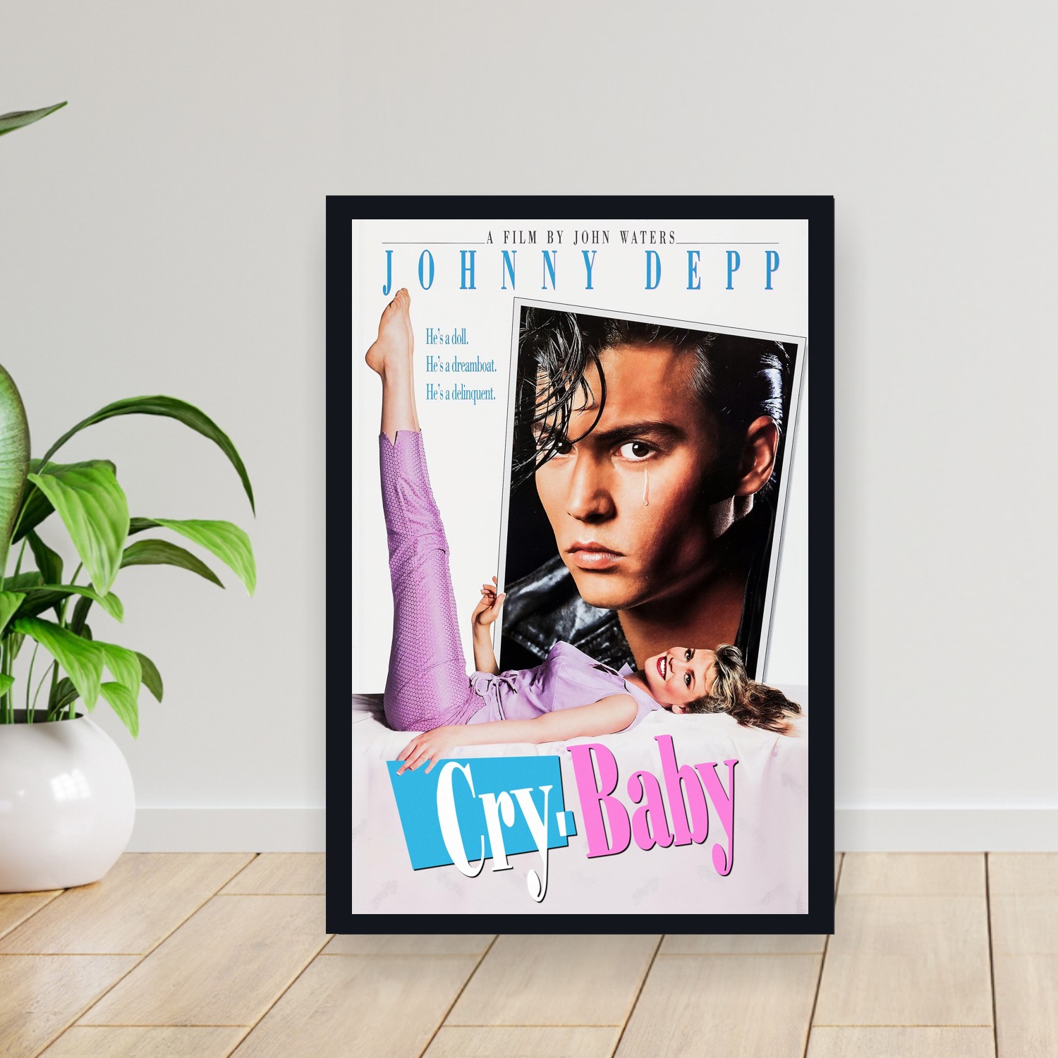 Cuadro 30x40cm Pelicula - Cry Baby (1990)