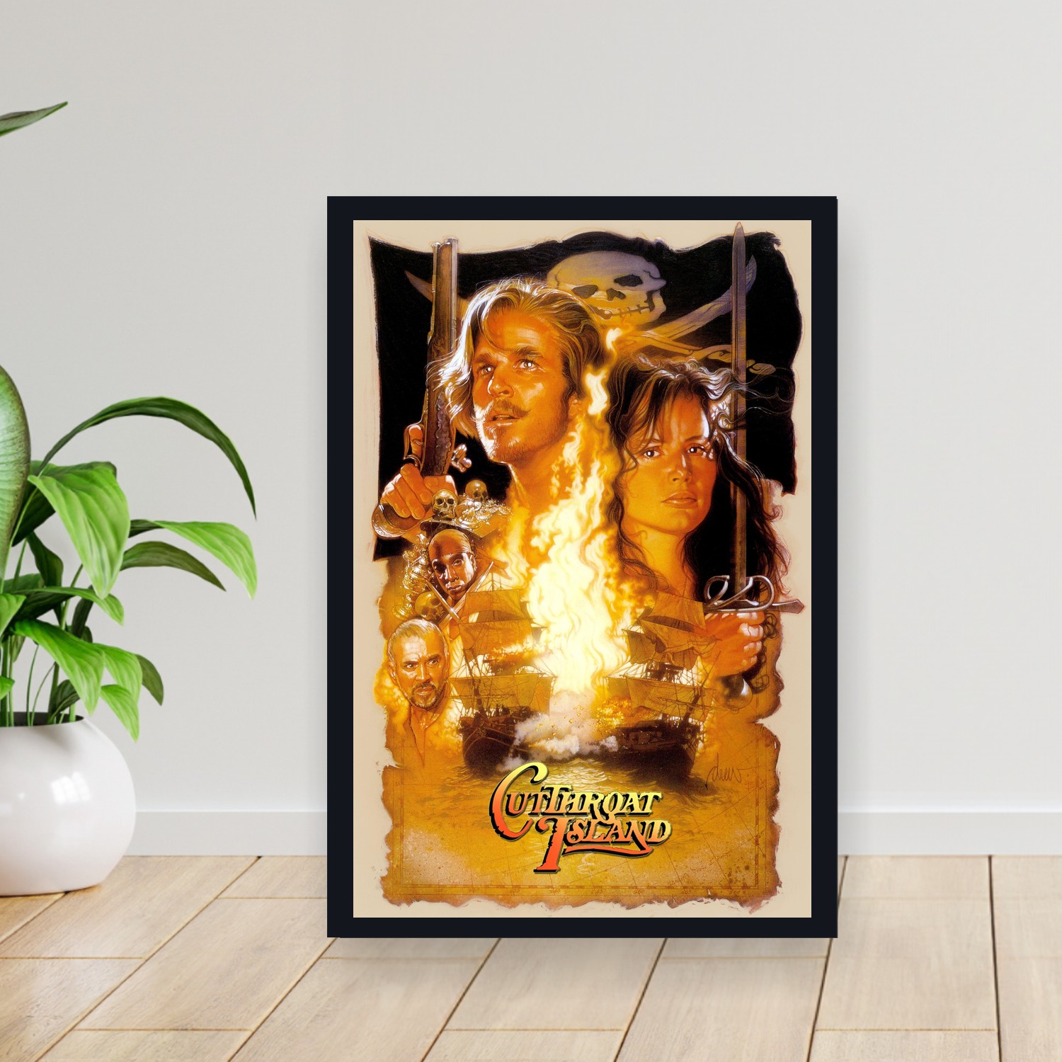 Cuadro 30x40cm Pelicula - Cutthroat Island (1995)