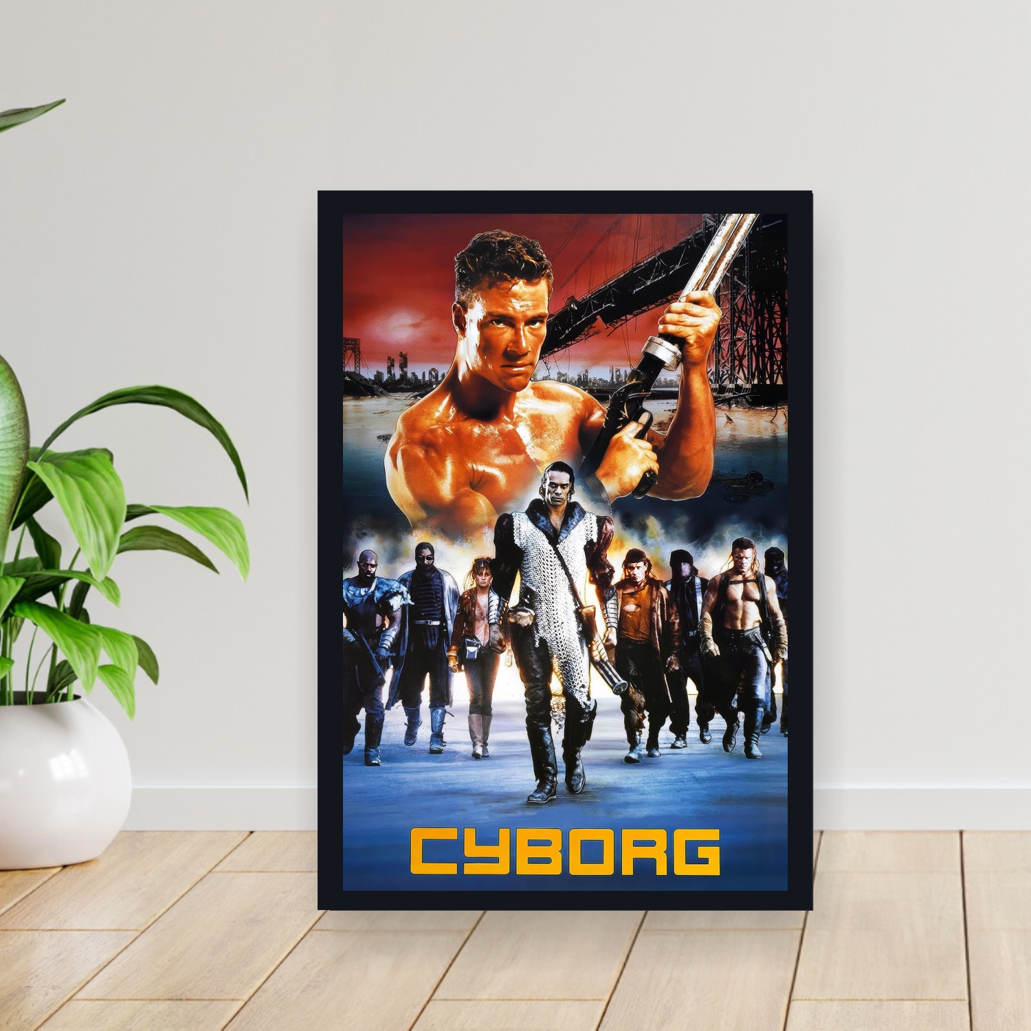 Cuadro 30x40cm Pelicula - Cyborg (1989)