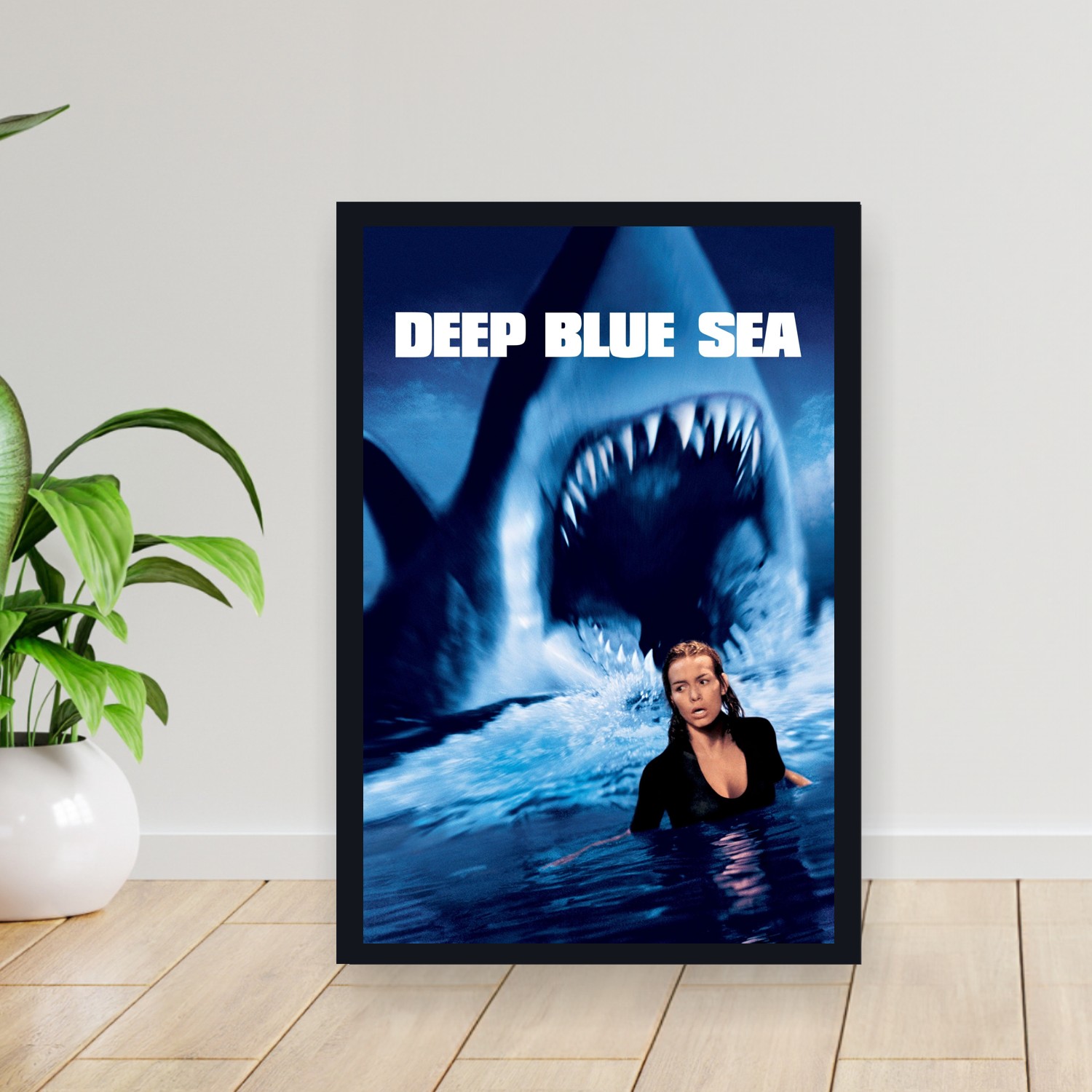 Cuadro 30x40cm Pelicula - Deep Blue Sea (1999)