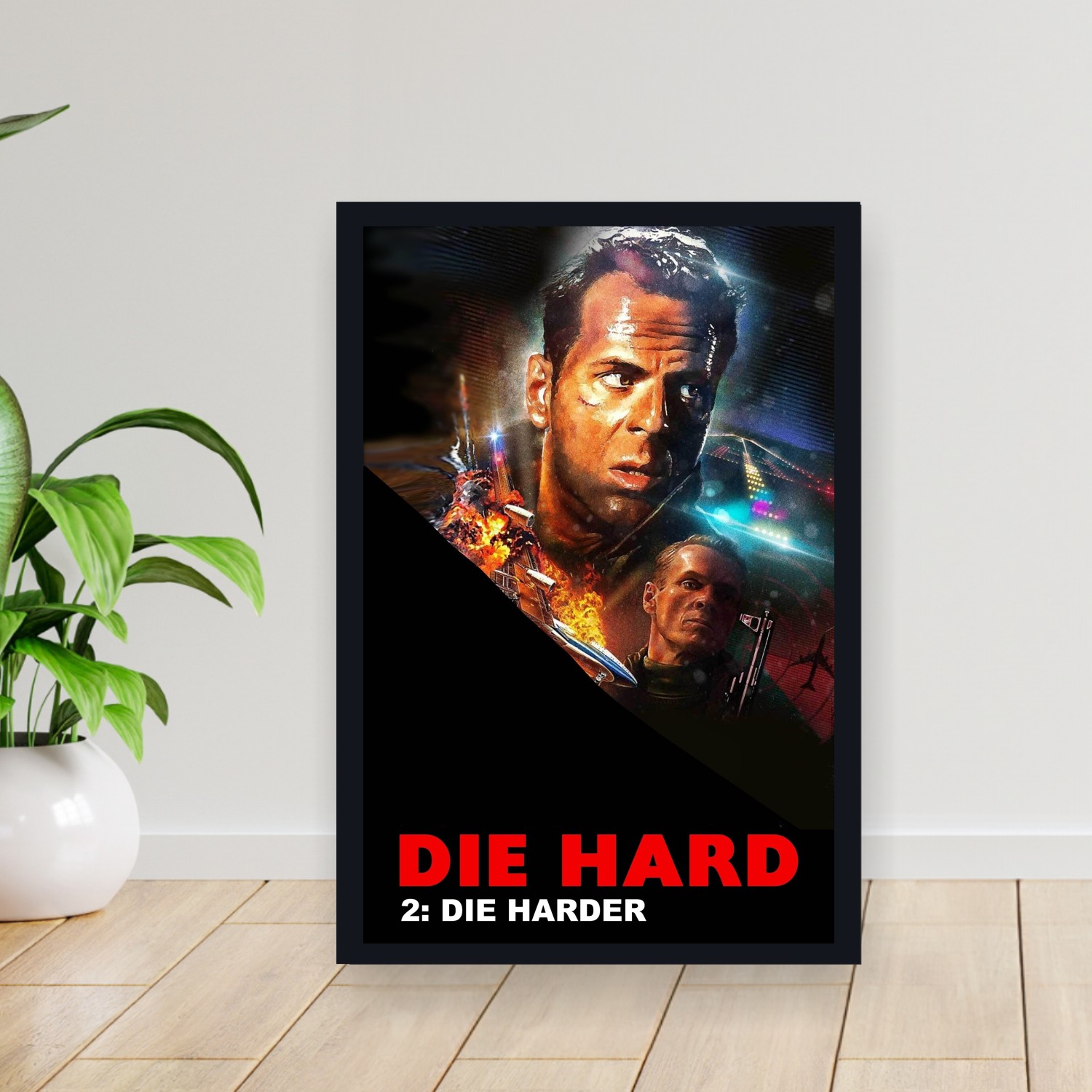 Cuadro 30x40cm Pelicula - Die Hard 2 (1990)