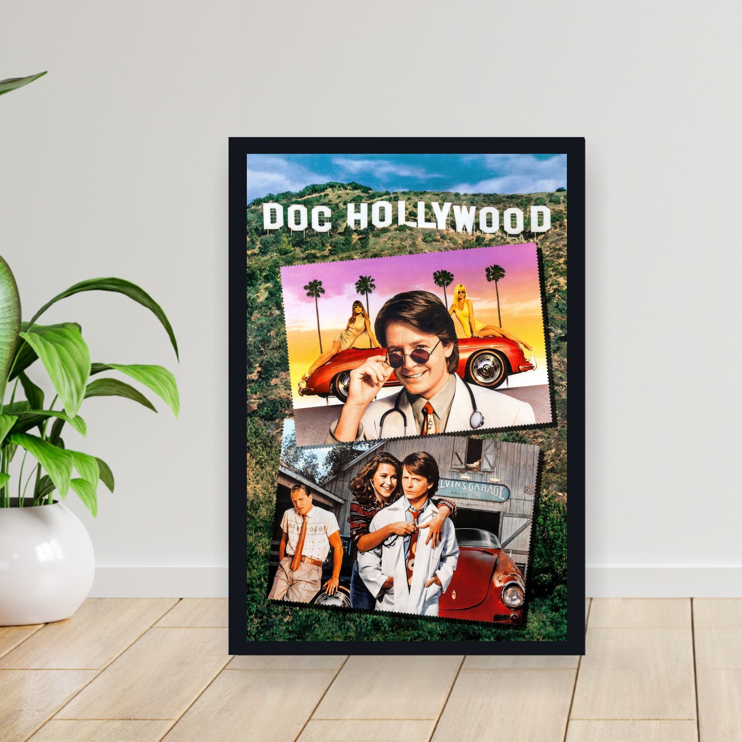 Cuadro 30x40cm Pelicula - Doc Hollywood (1991)