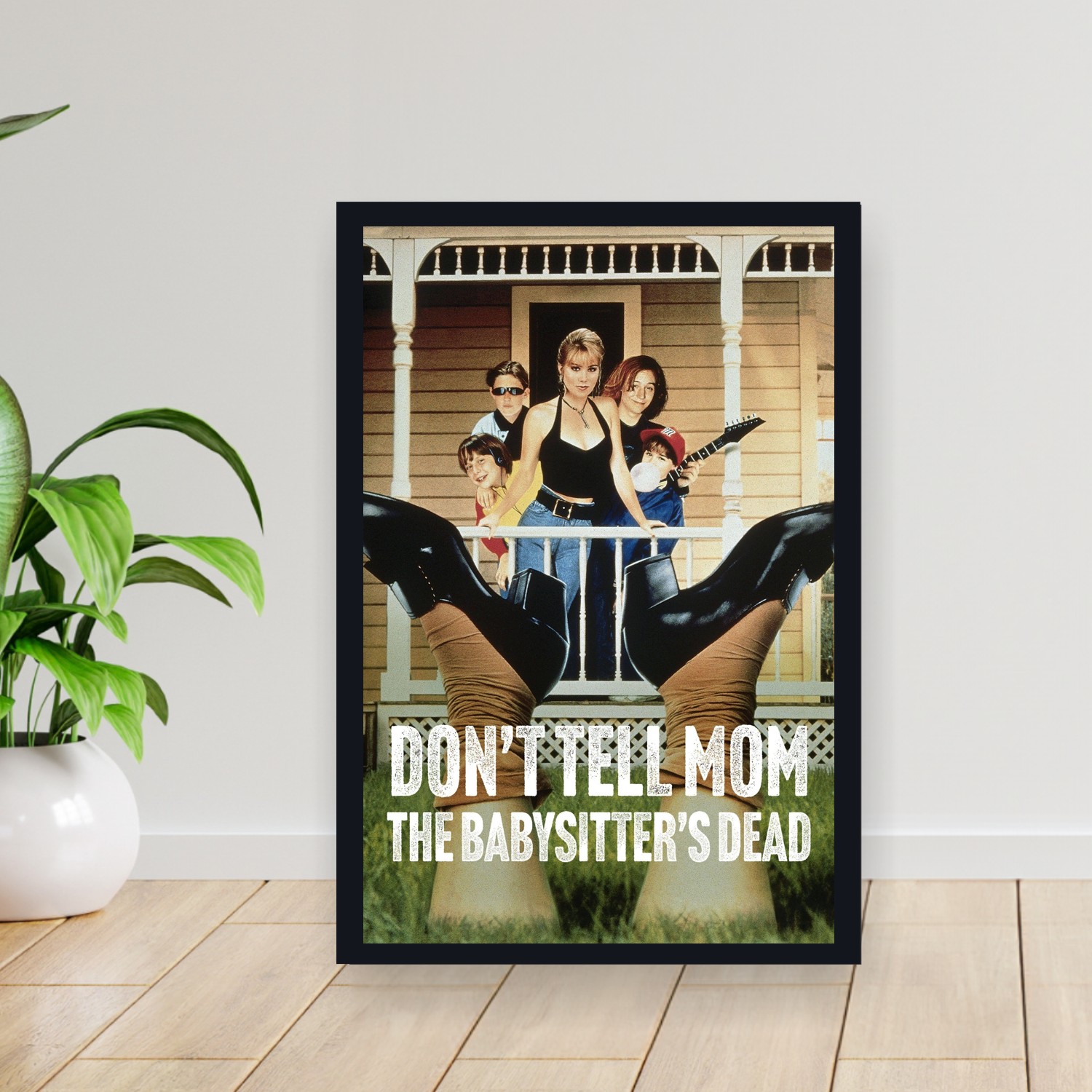 Cuadro 30x40cm Pelicula - Don_t Tell Mom the Babysitter_s Dead (1991)