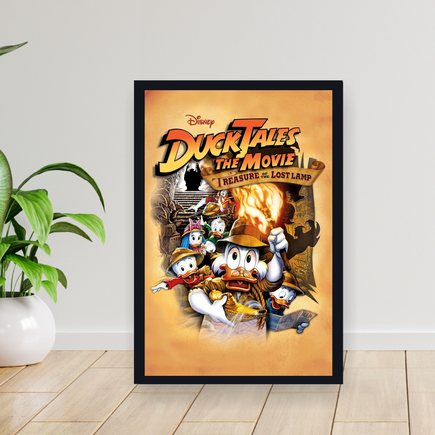 Cuadro 30x40cm Pelicula - DuckTales The Movie Treasure of the Lost Lamp (1