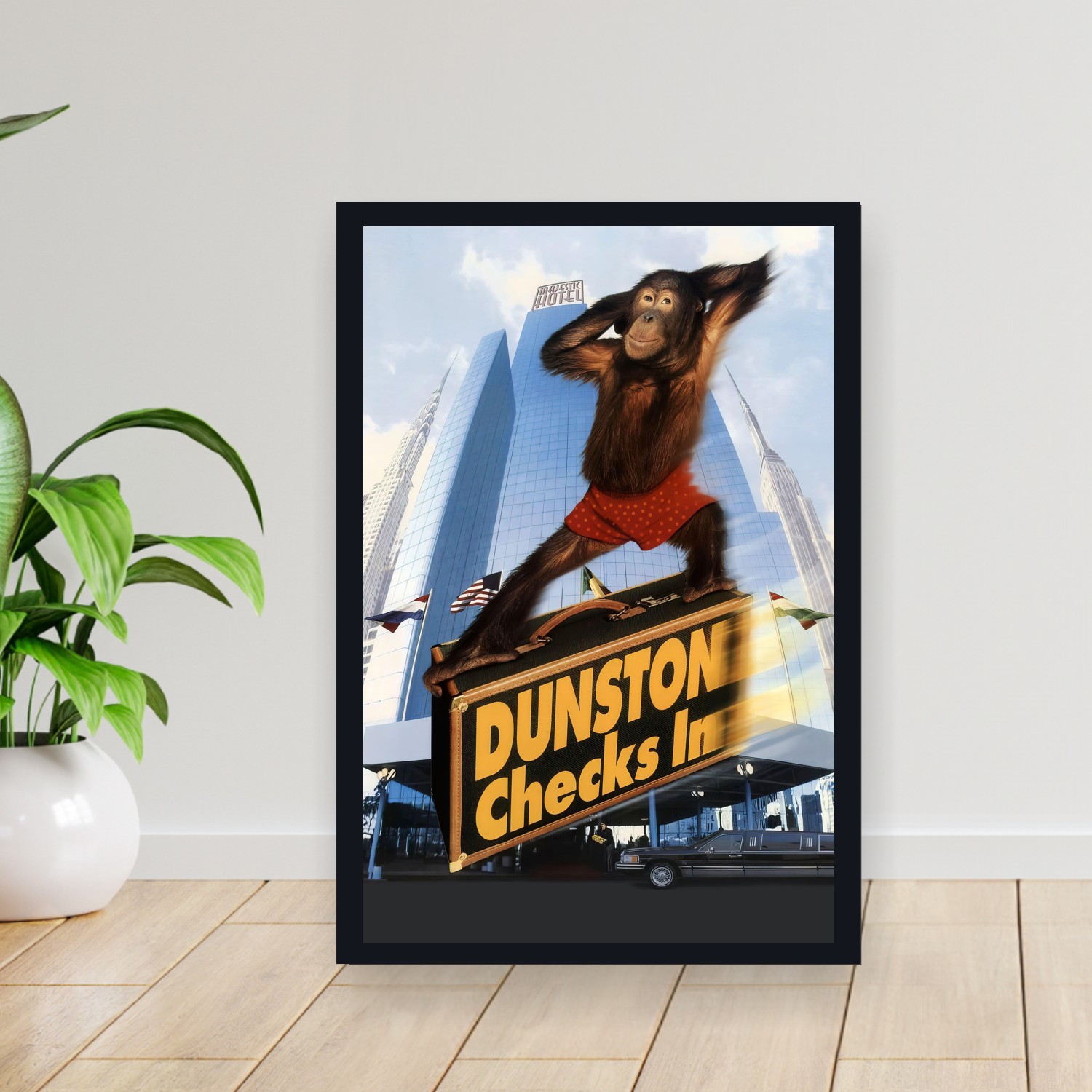 Cuadro 30x40cm Pelicula - Dunston Checks In (1996)
