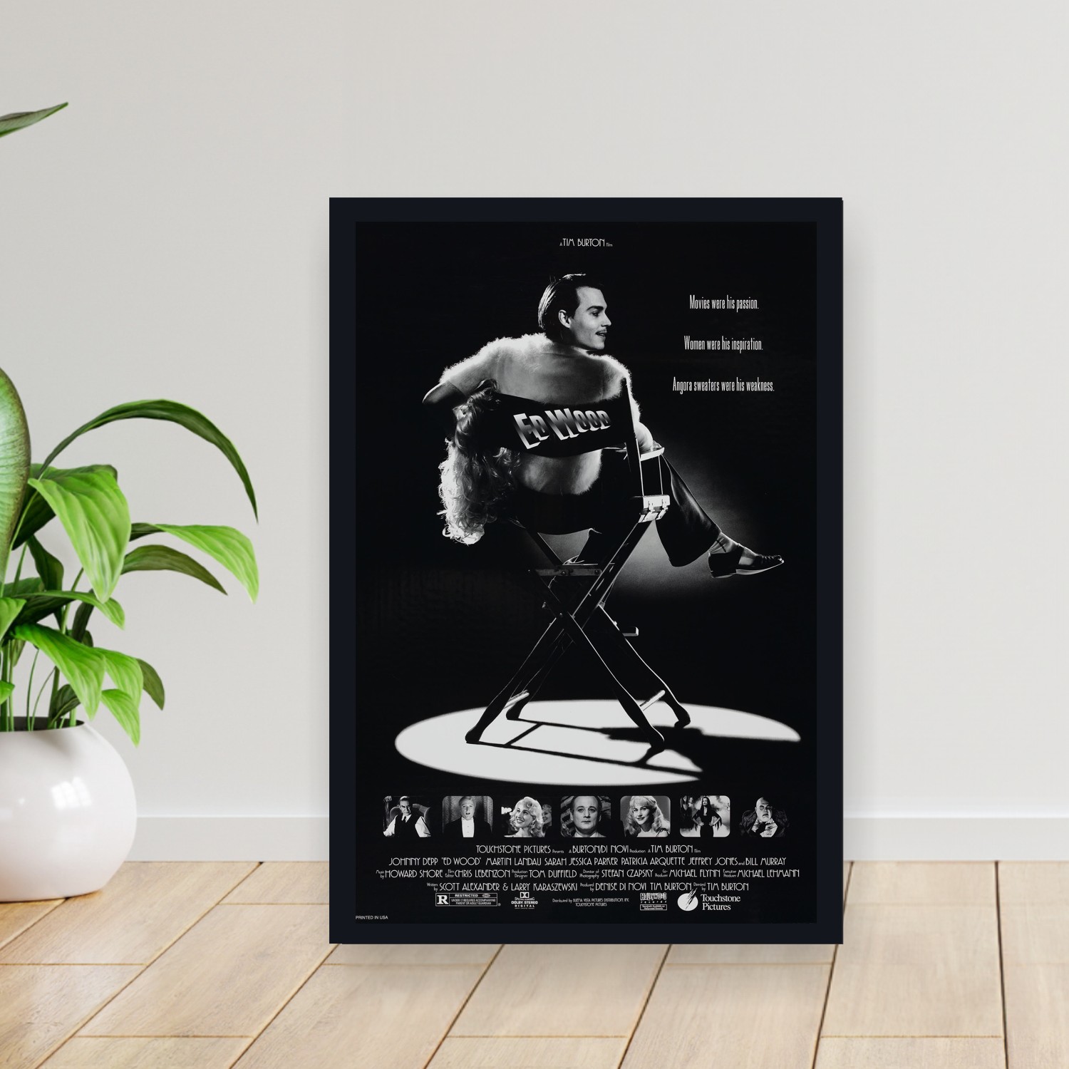 Cuadro 30x40cm Pelicula - Ed Wood (1994)