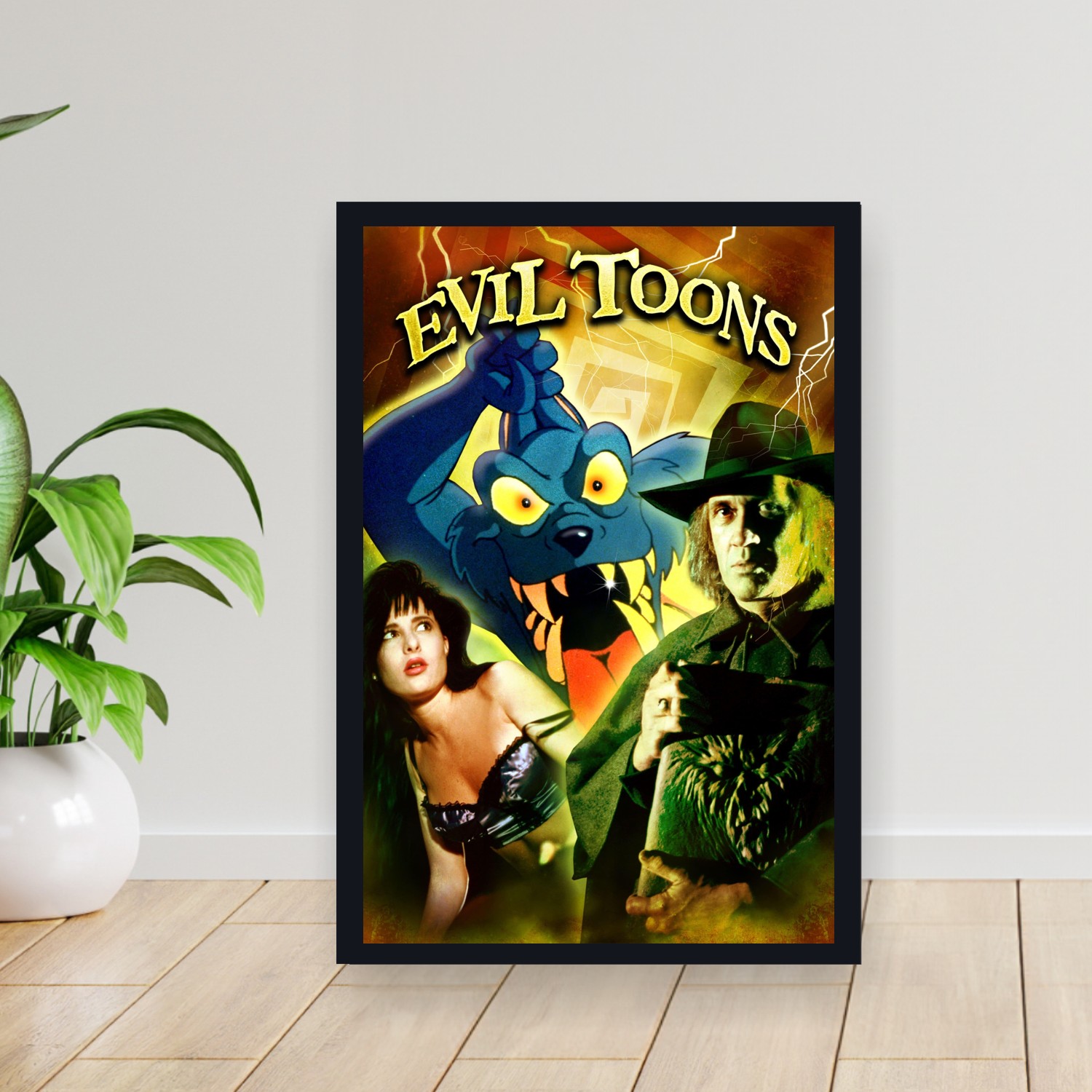 Cuadro 30x40cm Pelicula - Evil Toons (1992)