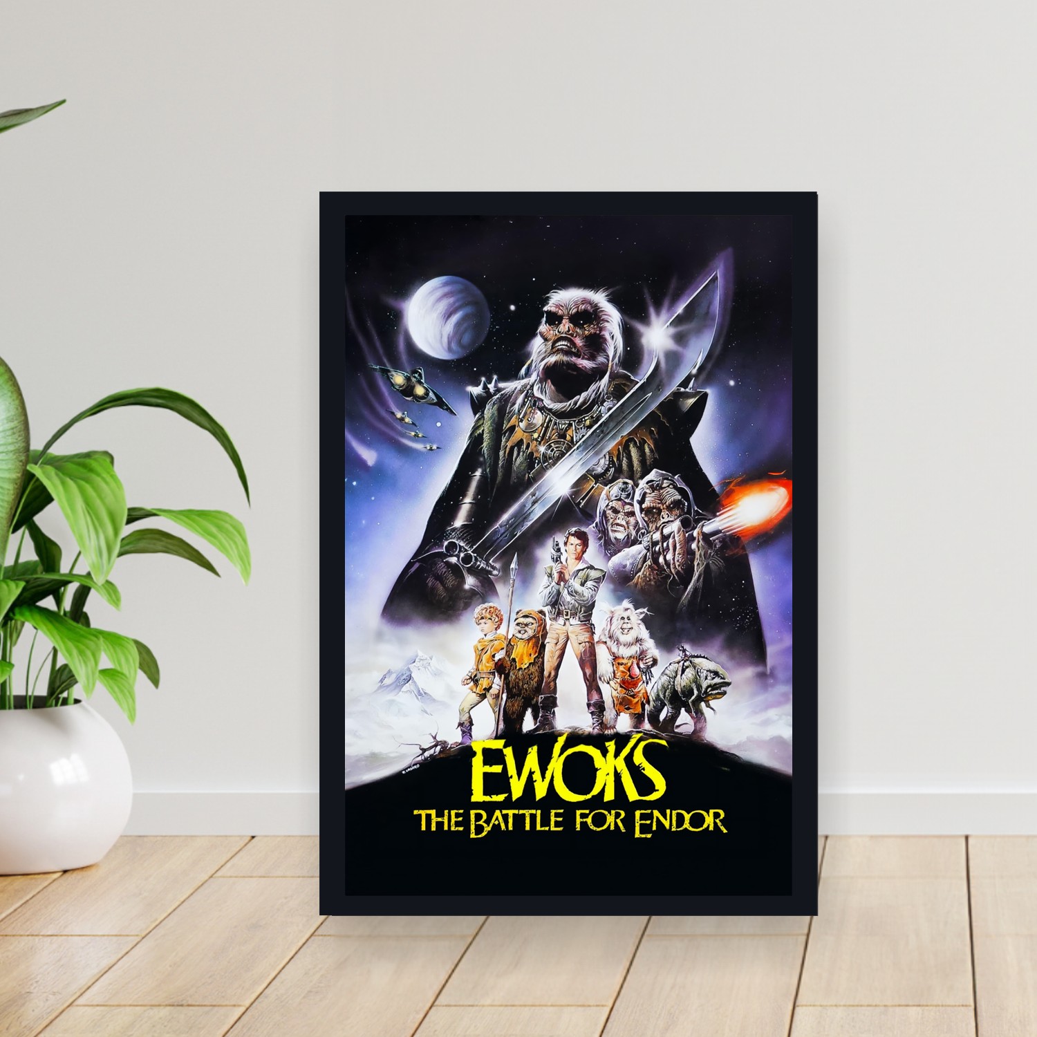 Cuadro 30x40cm Pelicula - Ewoks The Battle for Endor (1985)