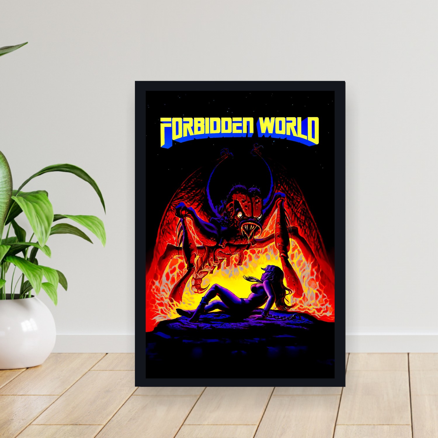 Cuadro 30x40cm Pelicula - Forbidden World (1982)