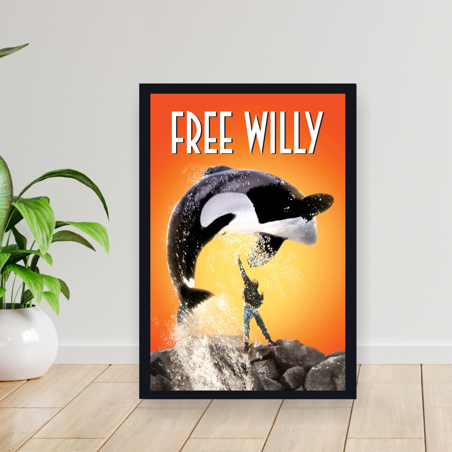 Cuadro 30x40cm Pelicula - Free Willy (1993)