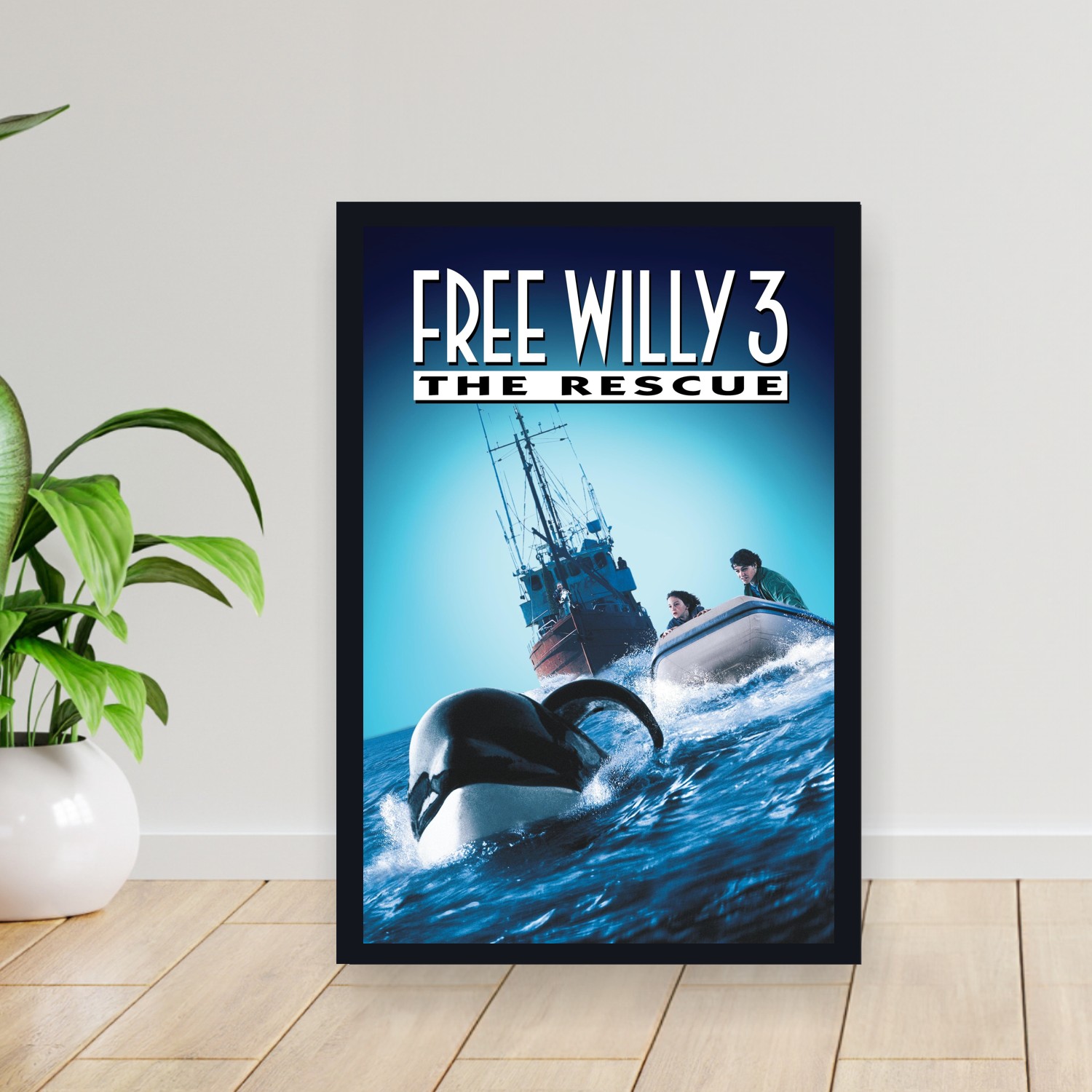 Cuadro 30x40cm Pelicula - Free Willy 3 The Rescue (1997)