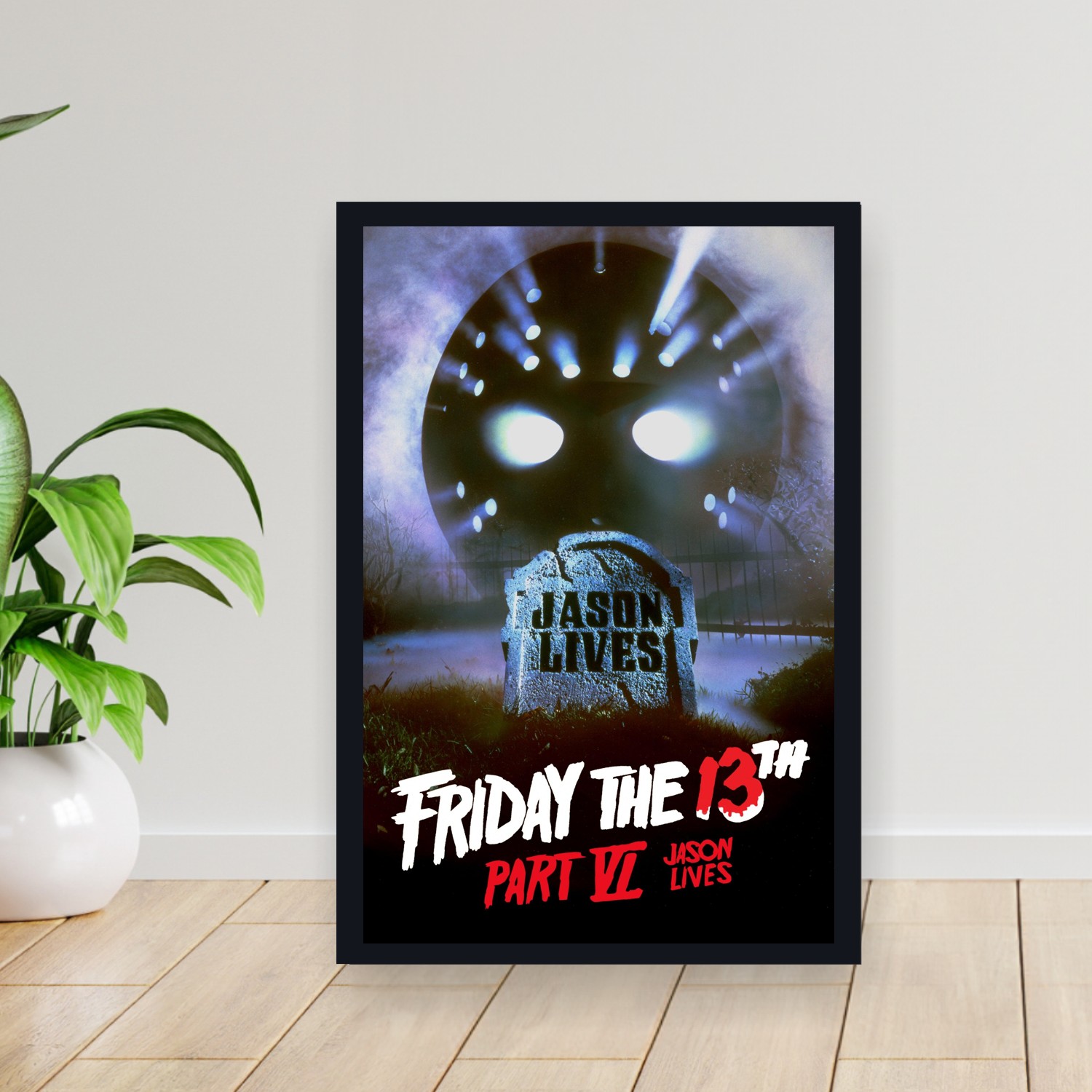 Cuadro 30x40cm Pelicula - Friday the 13th Part VI Jason Lives (1986)