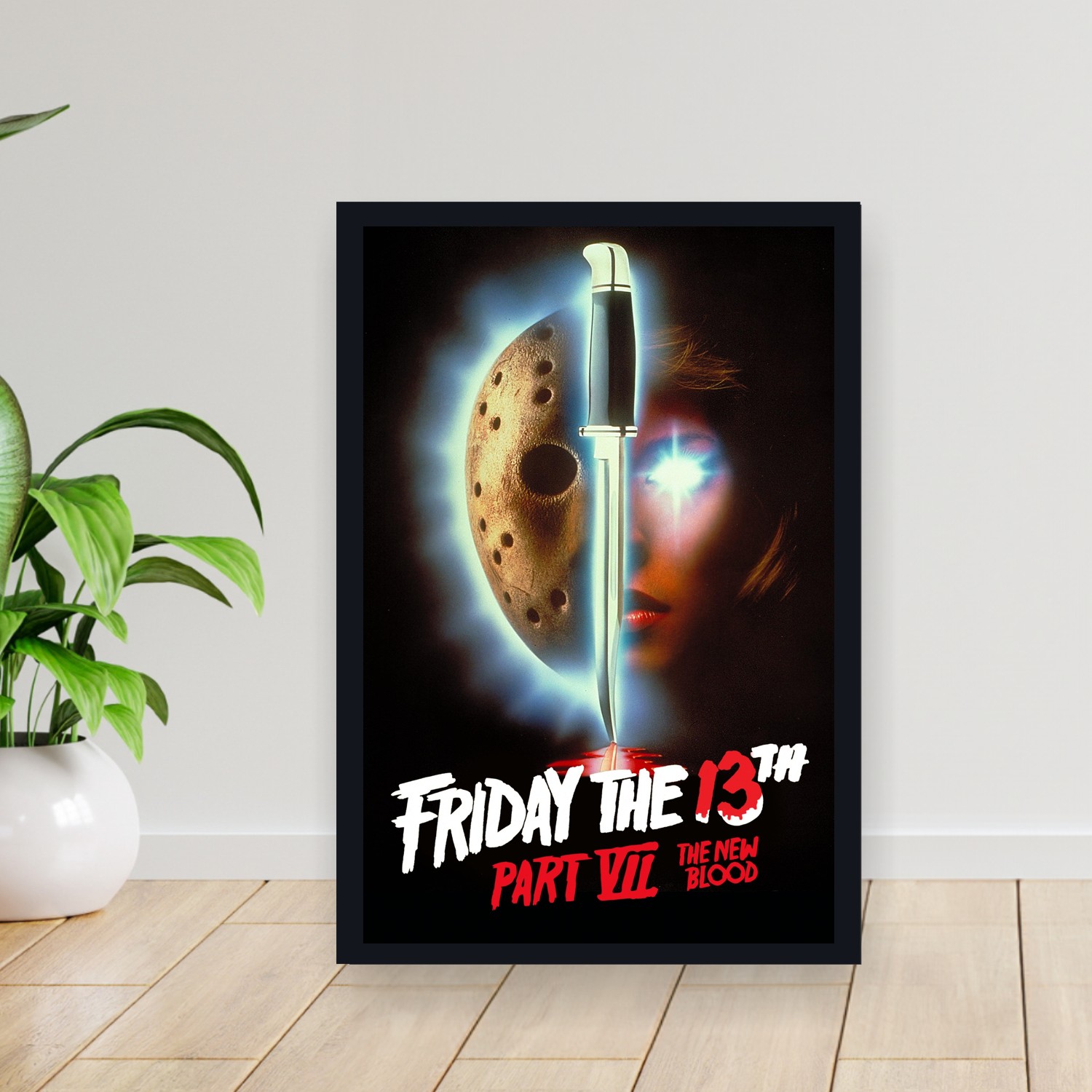 Cuadro 30x40cm Pelicula - Friday the 13th Part VII The New Blood (1988)