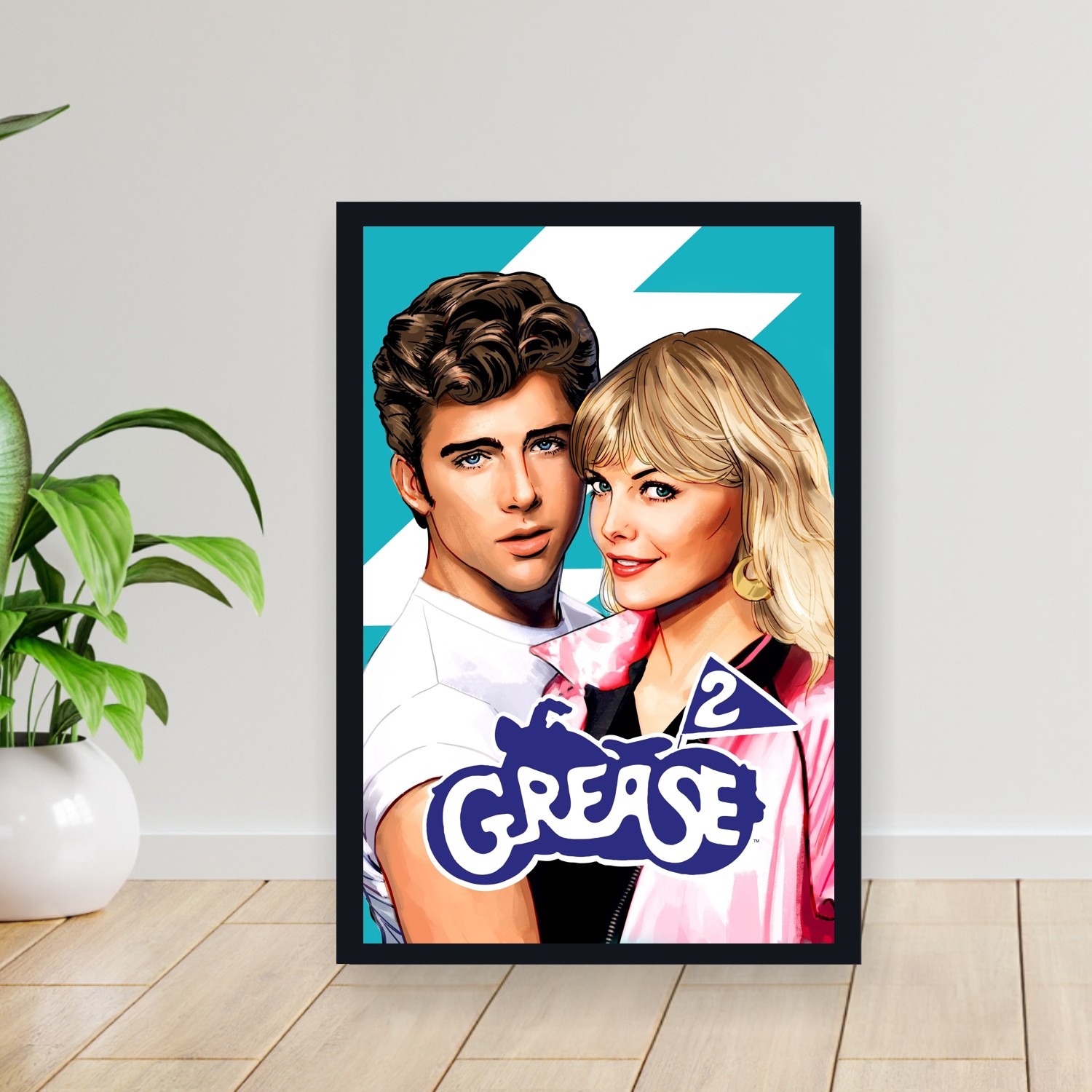 Cuadro 30x40cm Pelicula - Grease 2 (1982)
