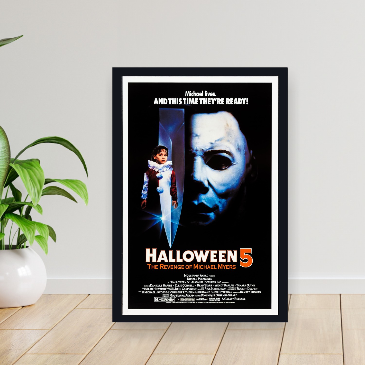 Cuadro 30x40cm Pelicula - Halloween 5 The Revenge of Michael Myers (1989)