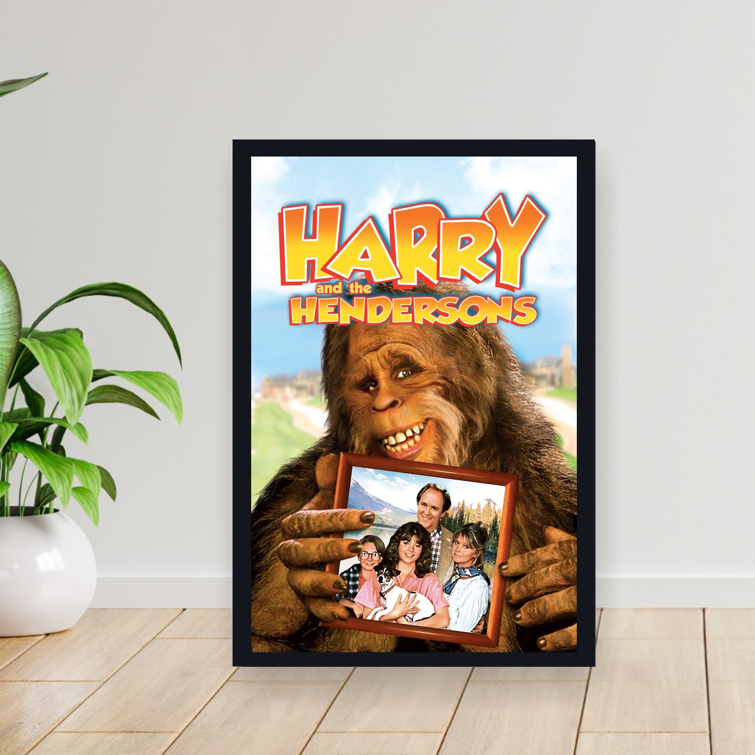 Cuadro 30x40cm Pelicula - Harry and the Hendersons (1987)