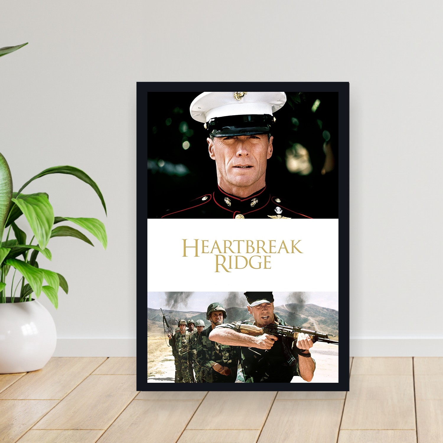 Cuadro 30x40cm Pelicula - Heartbreak Ridge (1986)