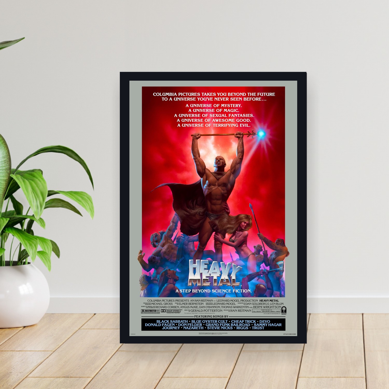 Cuadro 30x40cm Pelicula - Heavy Metal (1981)