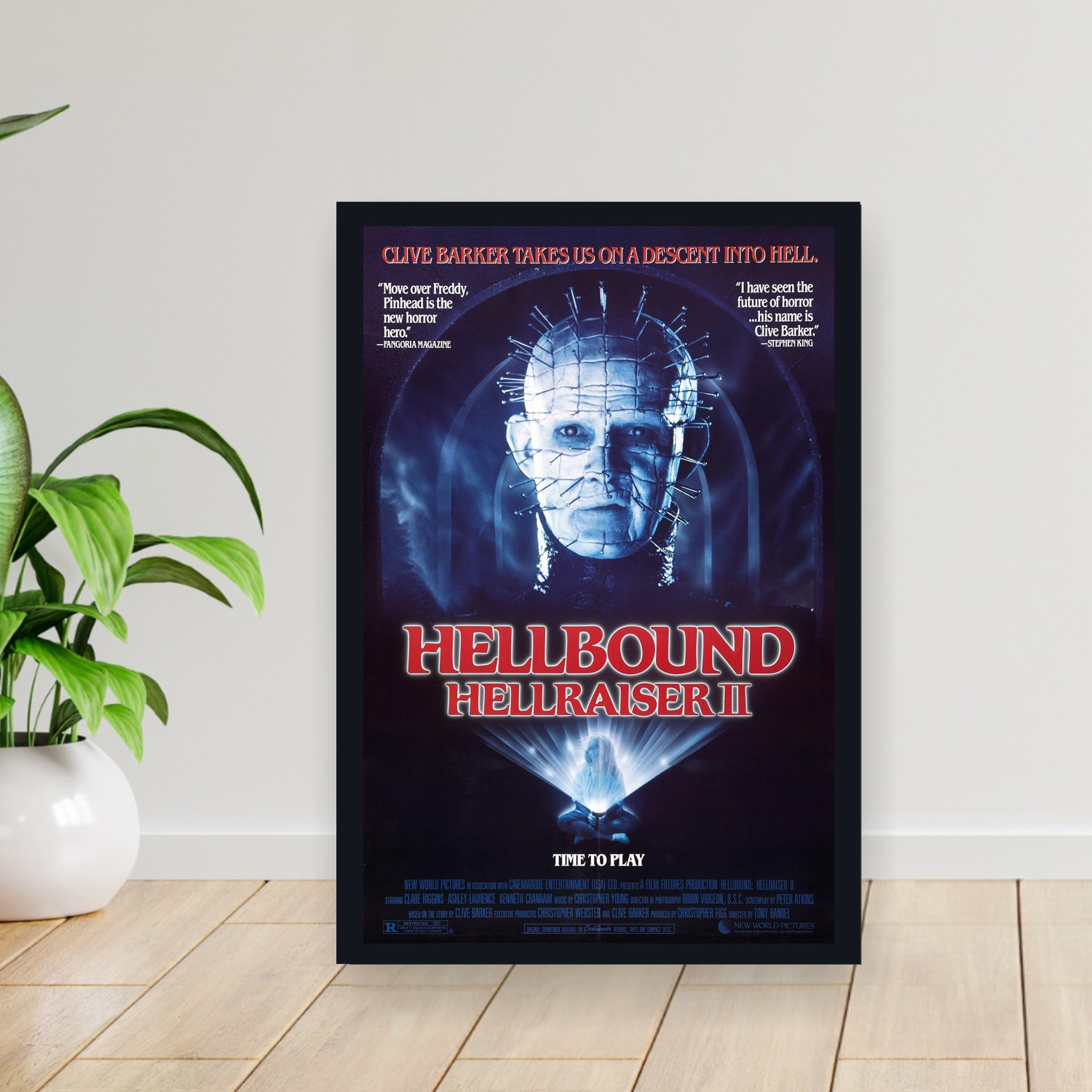Cuadro 30x40cm Pelicula - Hellbound Hellraiser II (1988)