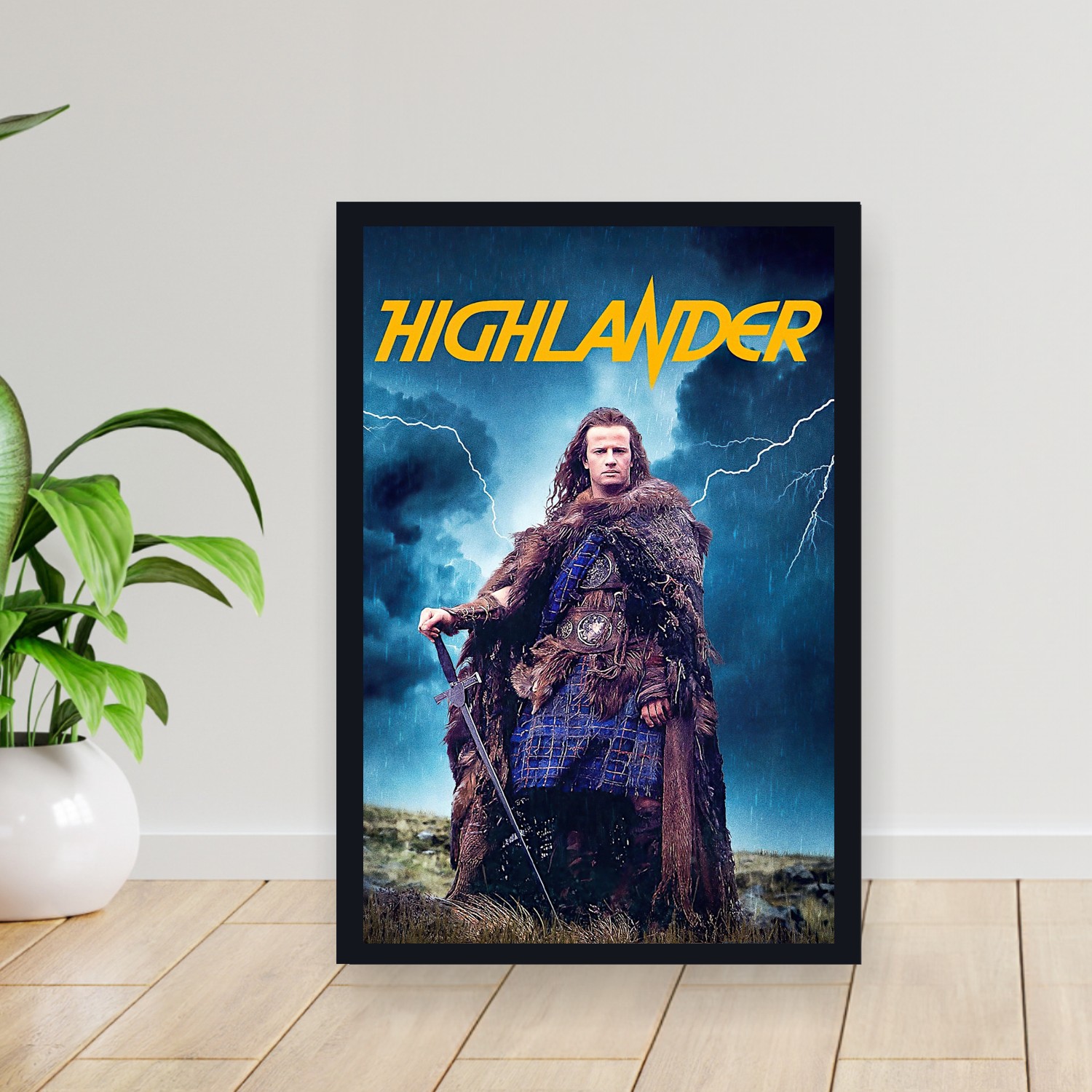 Cuadro 30x40cm Pelicula - Highlander (1986)
