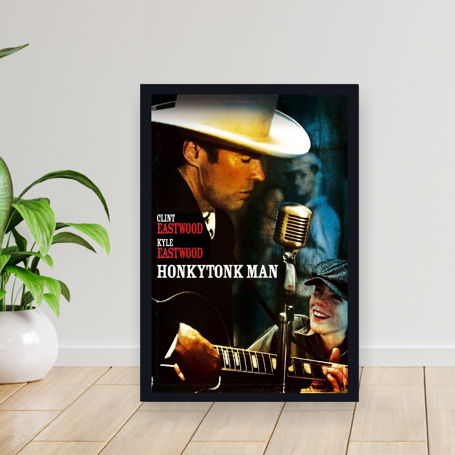 Cuadro 30x40cm Pelicula - Honkytonk Man (1982)