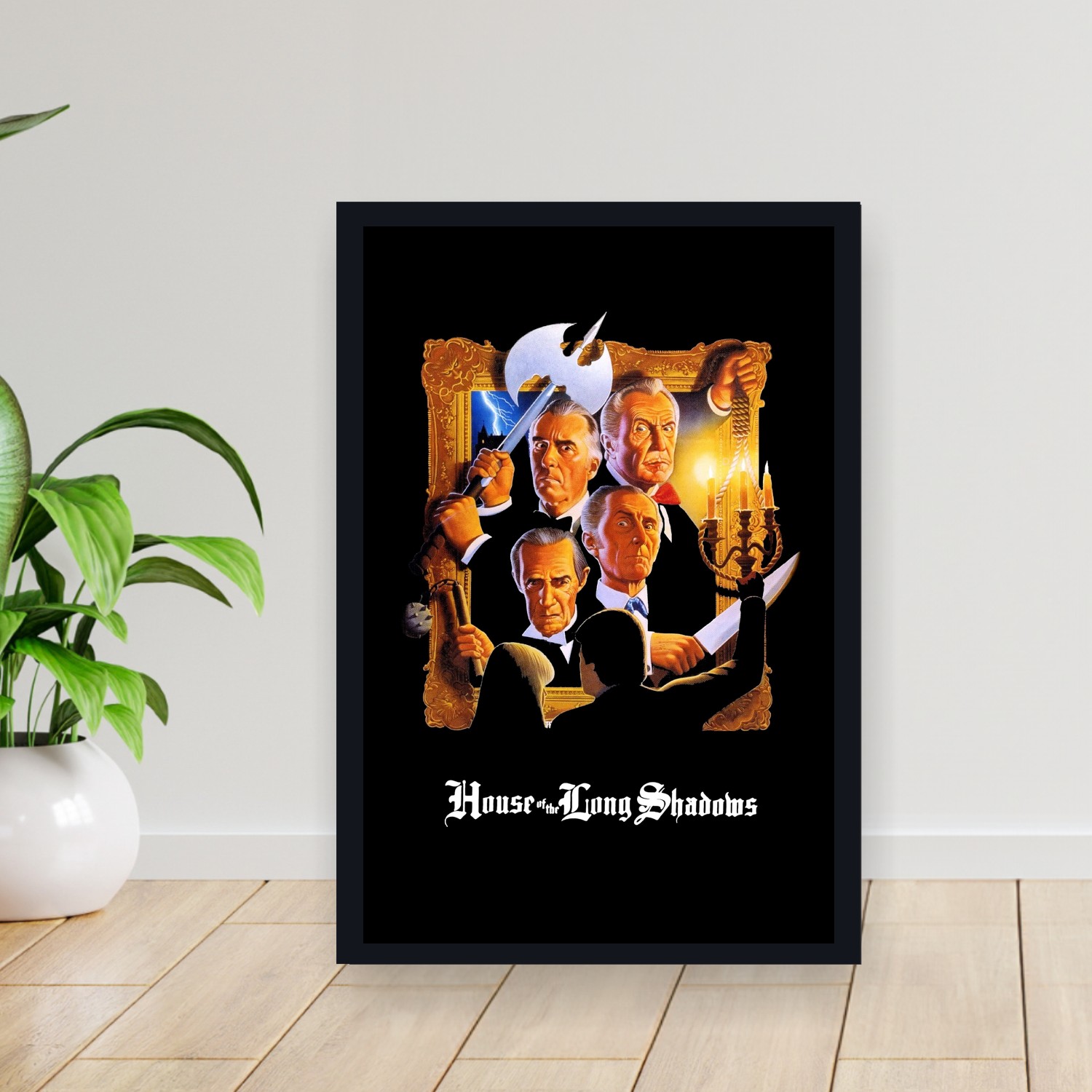 Cuadro 30x40cm Pelicula - House of the Long Shadows (1983)