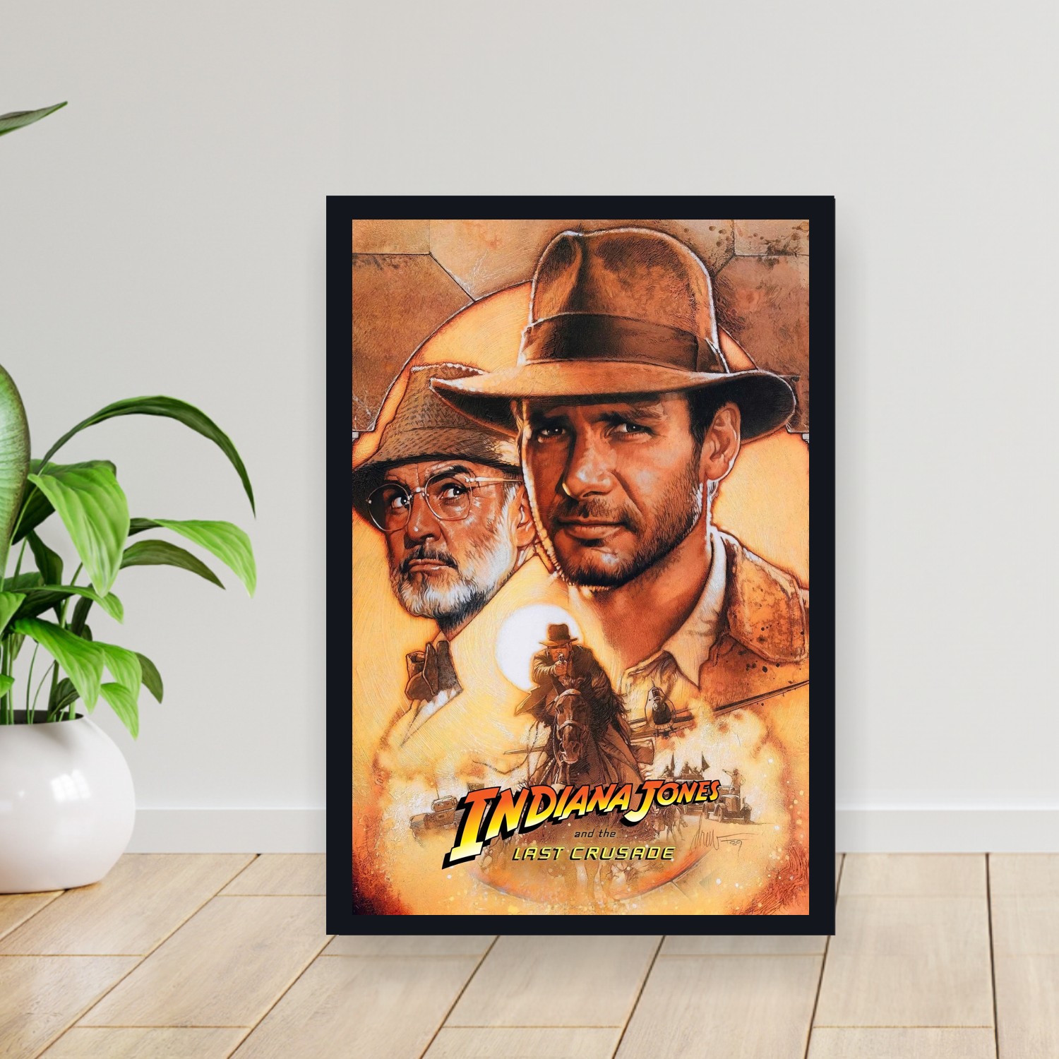 Cuadro 30x40cm Pelicula - Indiana Jones and the Last Crusade (1989)