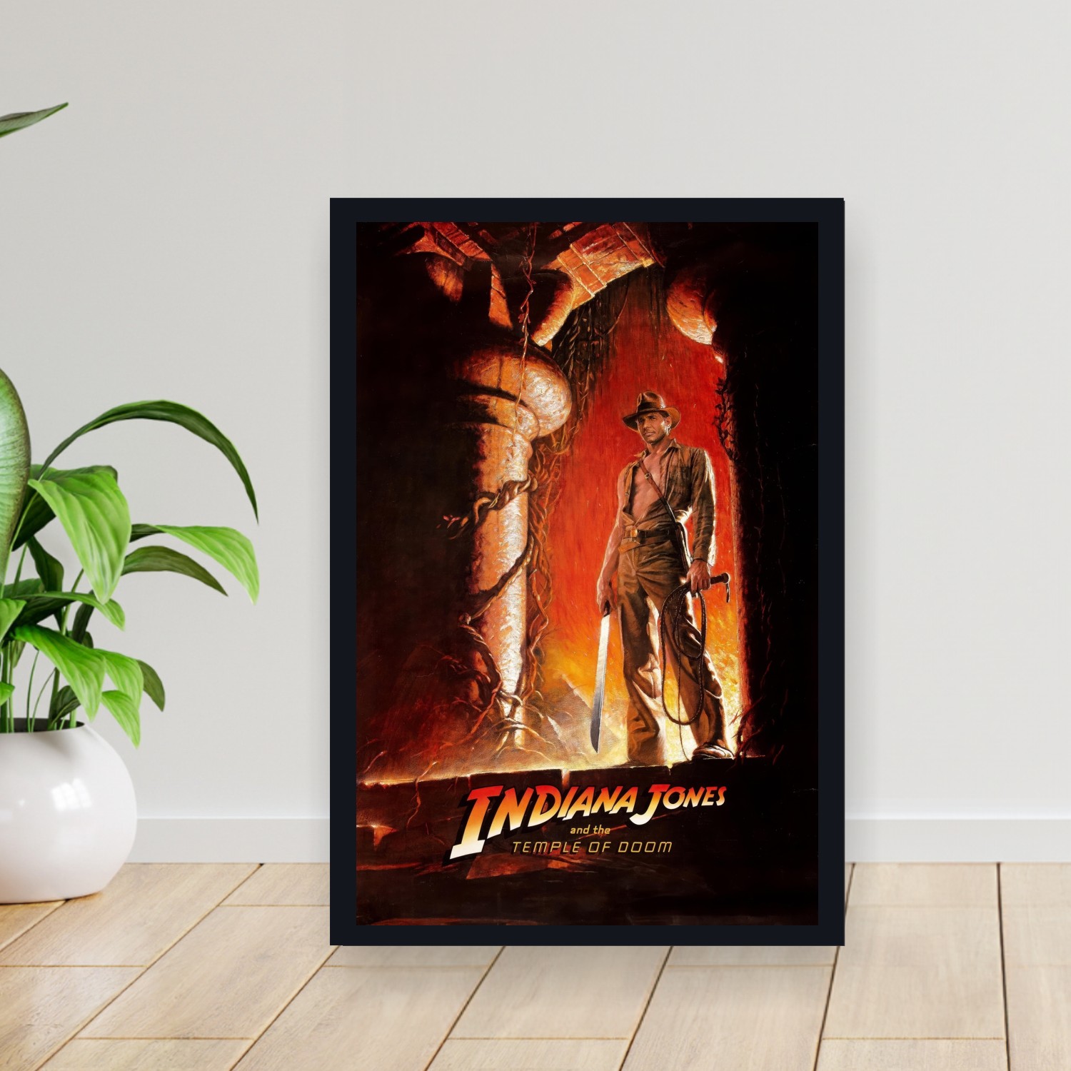Cuadro 30x40cm Pelicula - Indiana Jones and the Temple of Doom (1984)