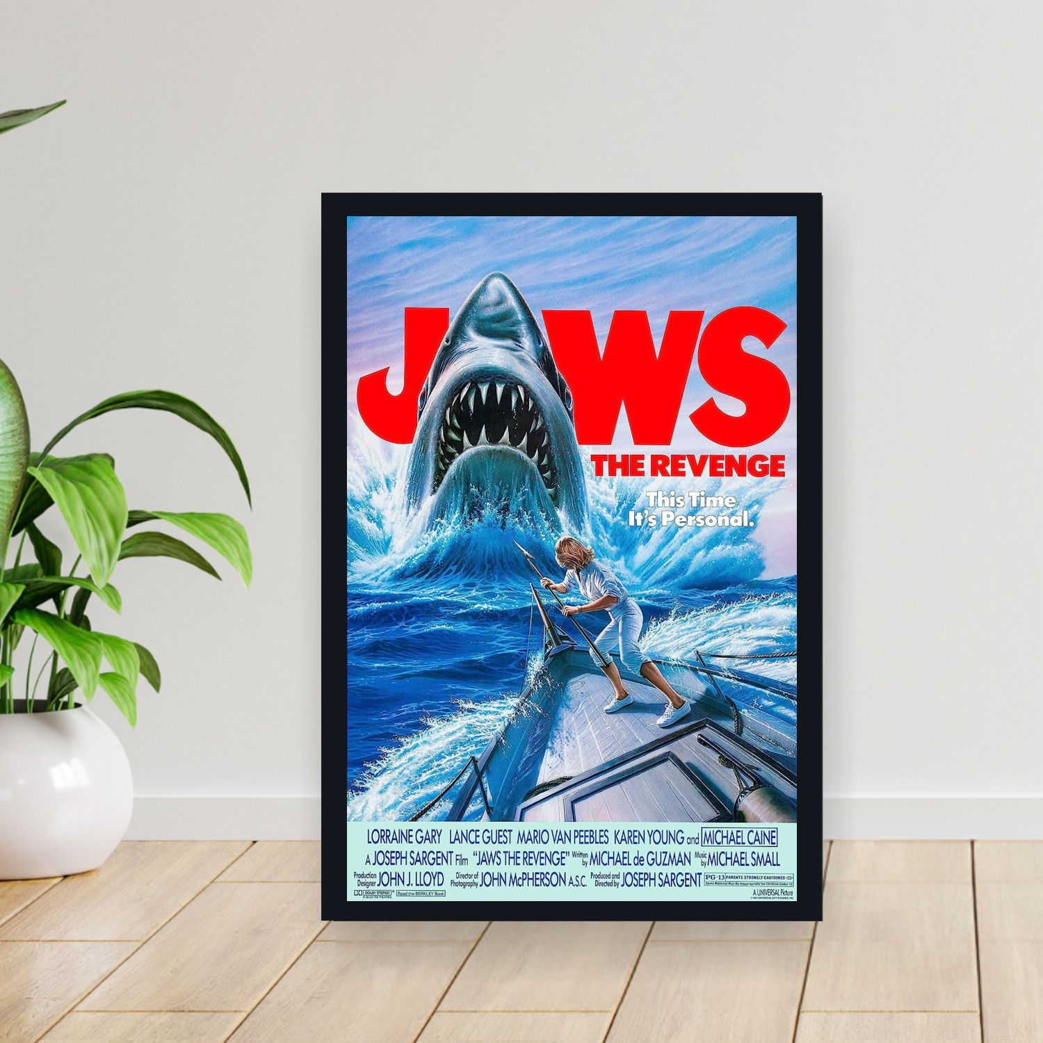 Cuadro 30x40cm Pelicula - Jaws The Revenge (1987)