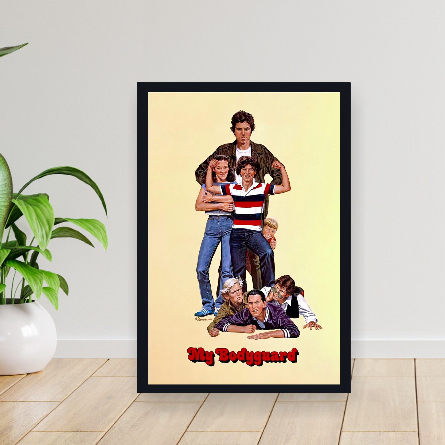 Cuadro 30x40cm Pelicula - My Bodyguard (1980)
