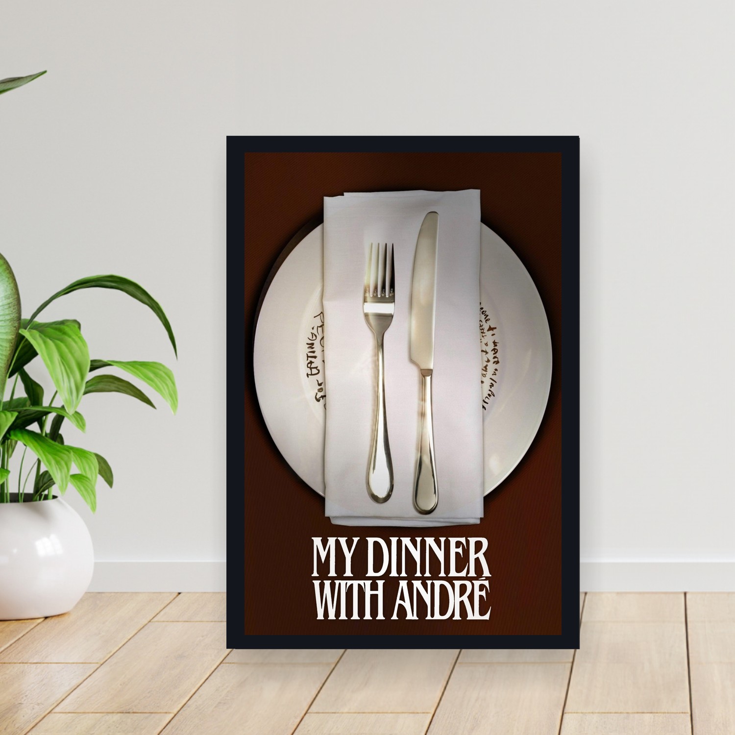 Cuadro 30x40cm Pelicula - My Dinner with Andre (1981)