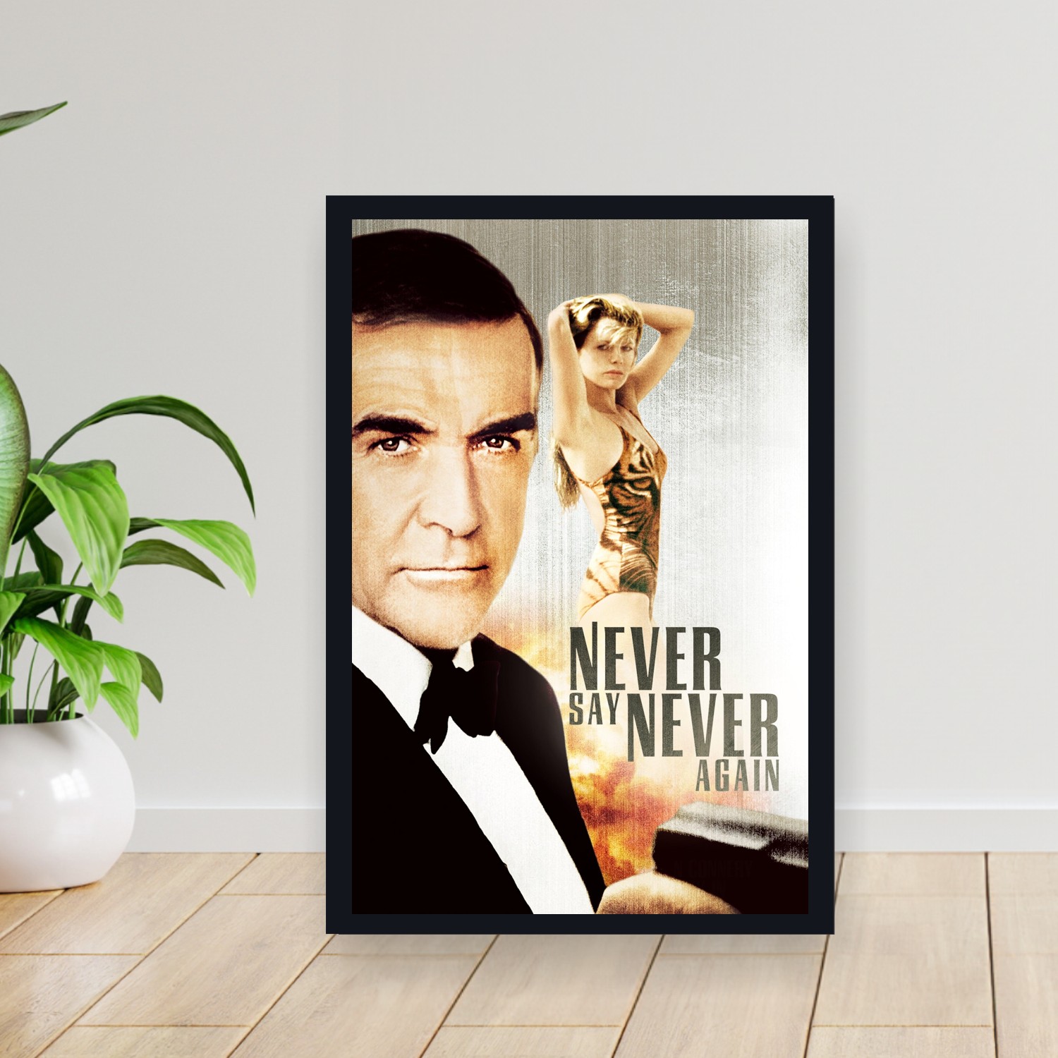 Cuadro 30x40cm Pelicula - Never Say Never Again (1983)