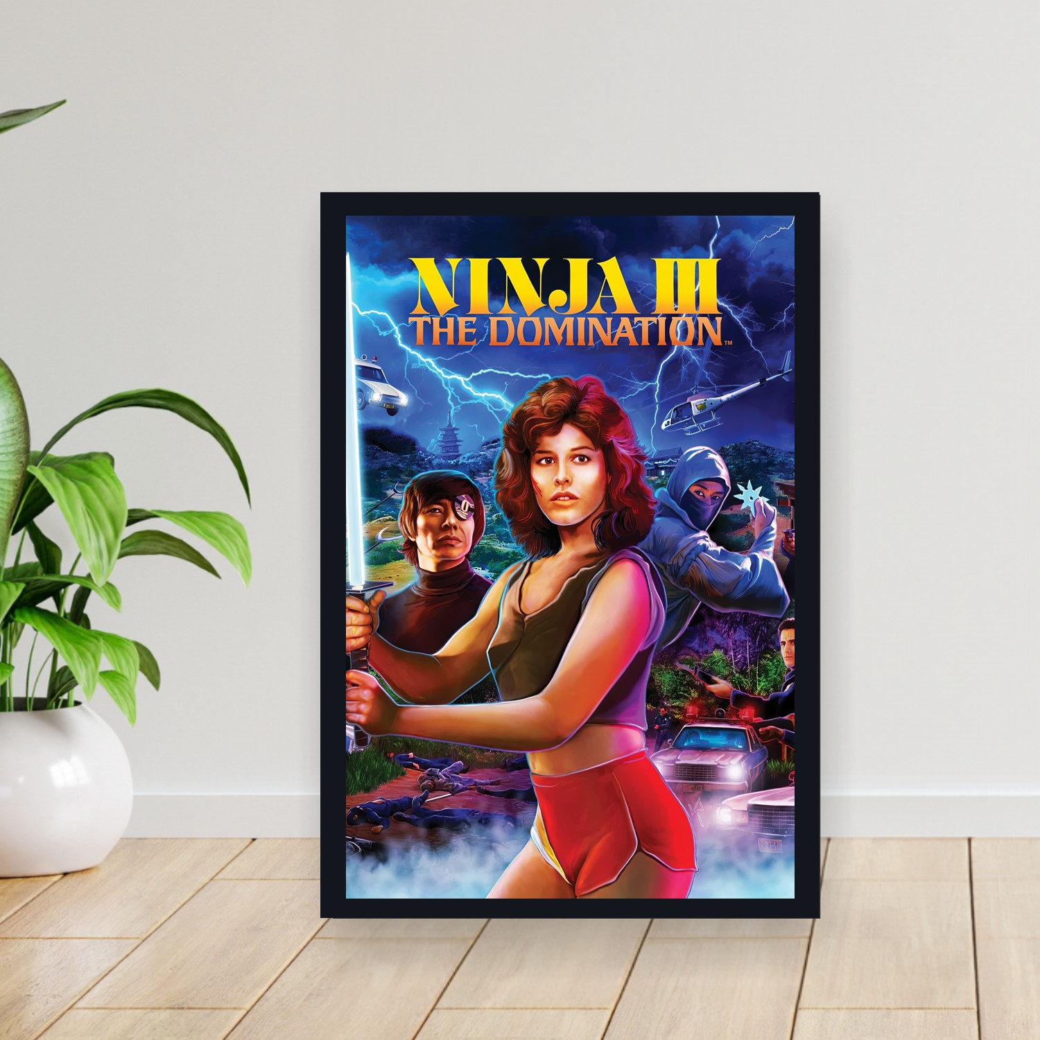 Cuadro 30x40cm Pelicula - Ninja III The Domination (1984)