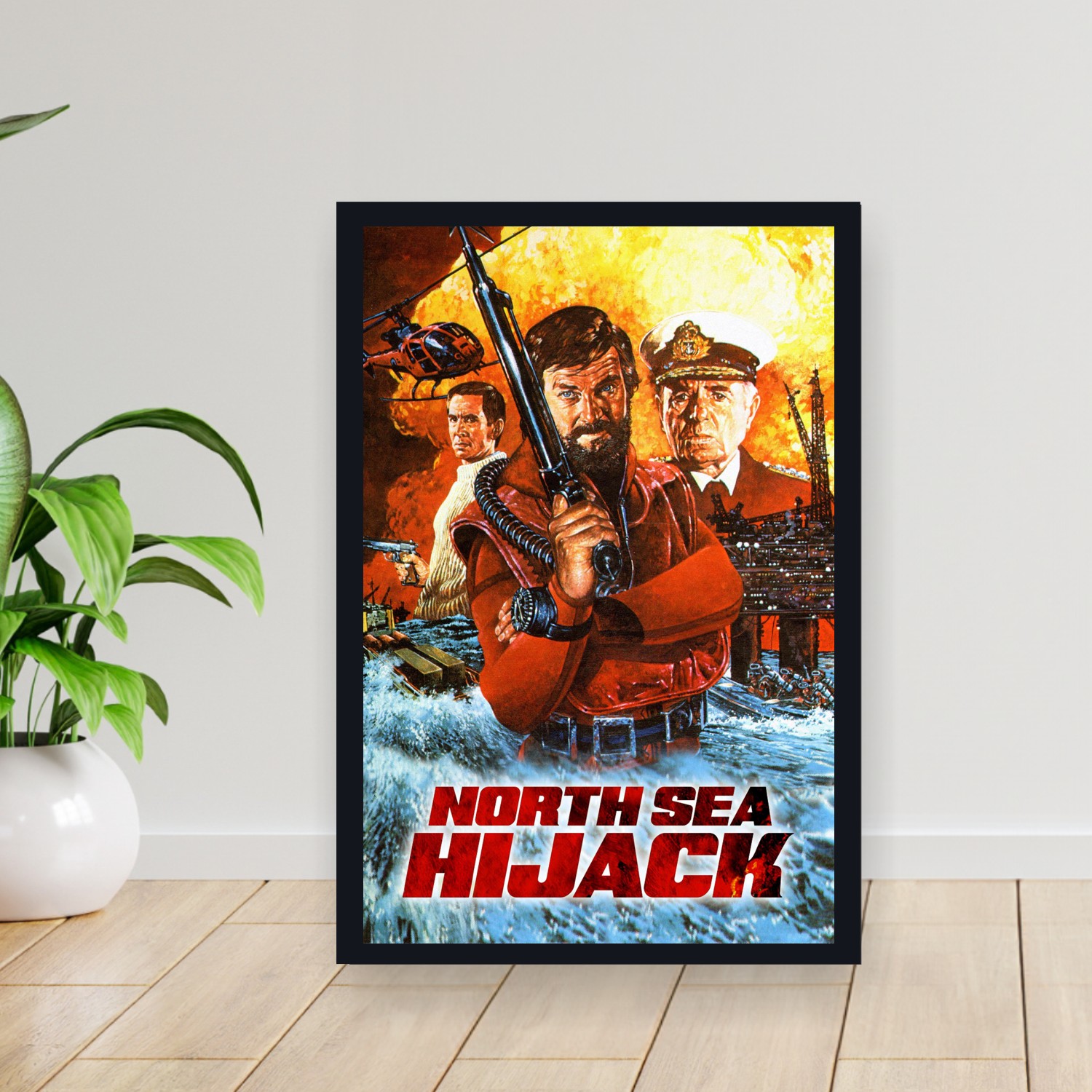 Cuadro 30x40cm Pelicula - North Sea Hijack (1980)