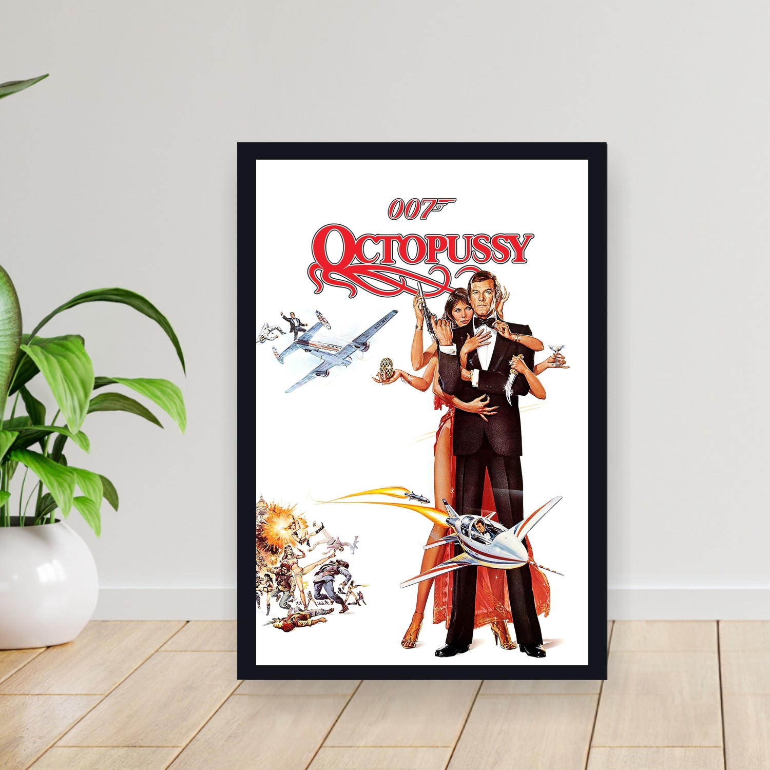 Cuadro 30x40cm Pelicula - Octopussy (1983)