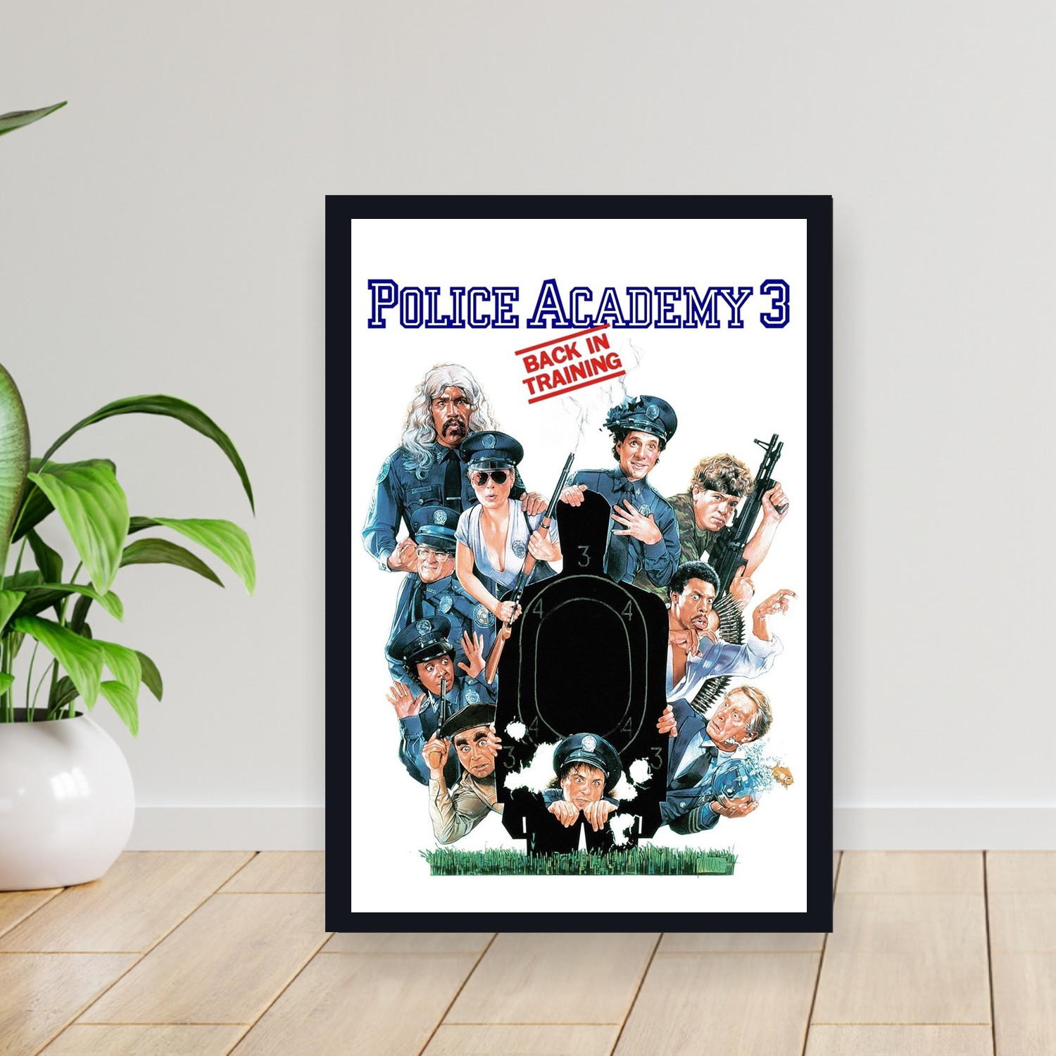 Cuadro 30x40cm Pelicula - Police Academy 3 Back in Training (1986)