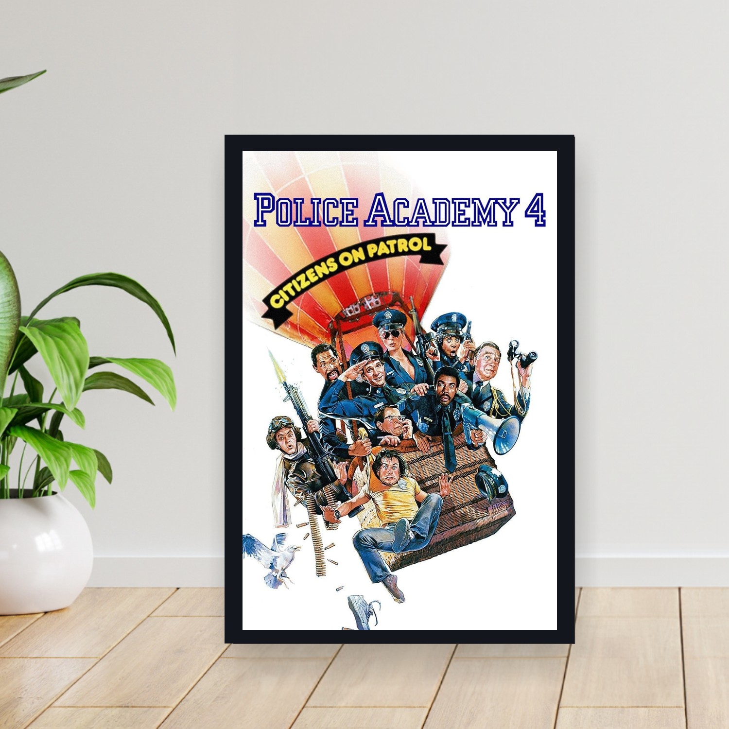 Cuadro 30x40cm Pelicula - Police Academy 4 Citizens on Patrol (1987)