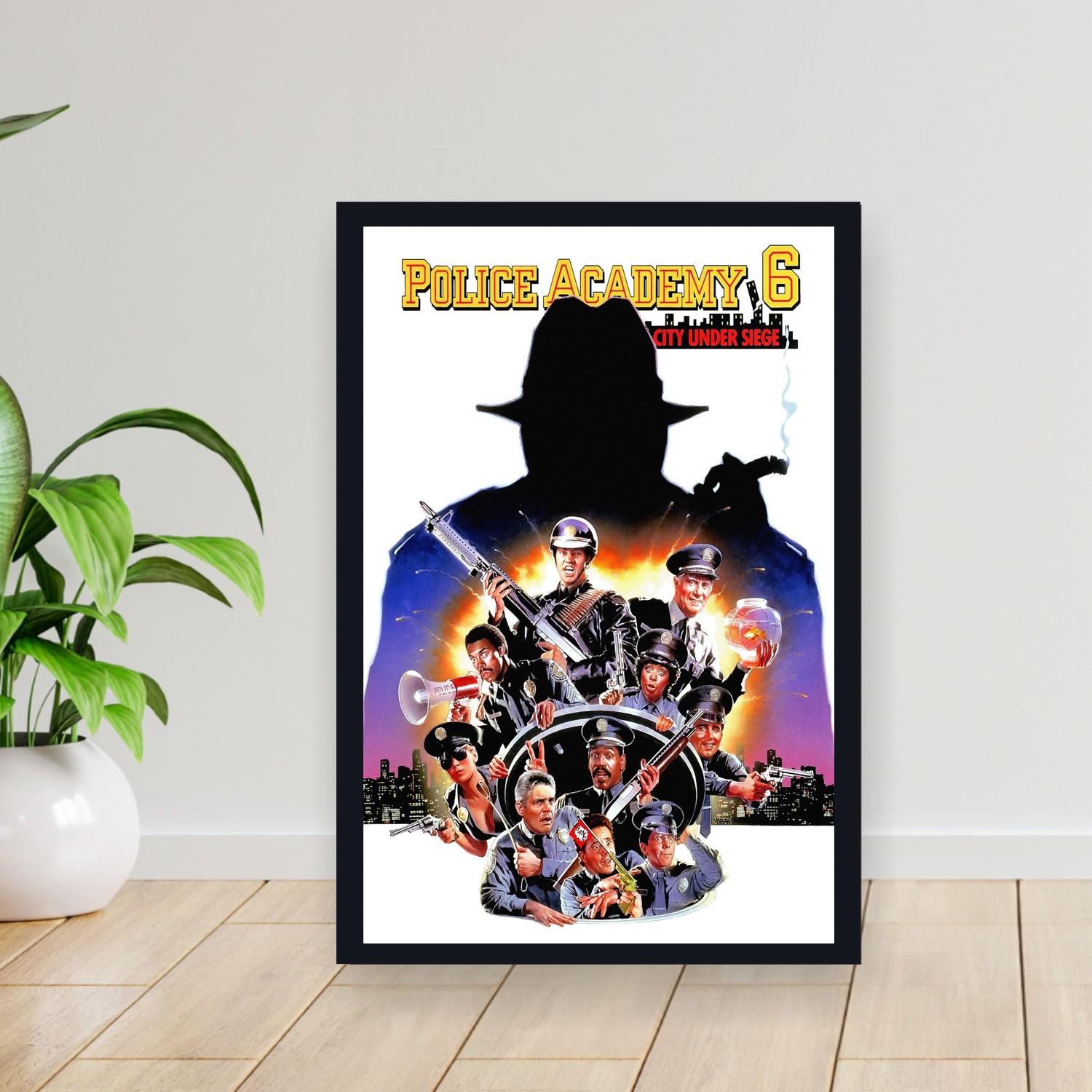 Cuadro 30x40cm Pelicula - Police Academy 6 City Under Siege (1989)
