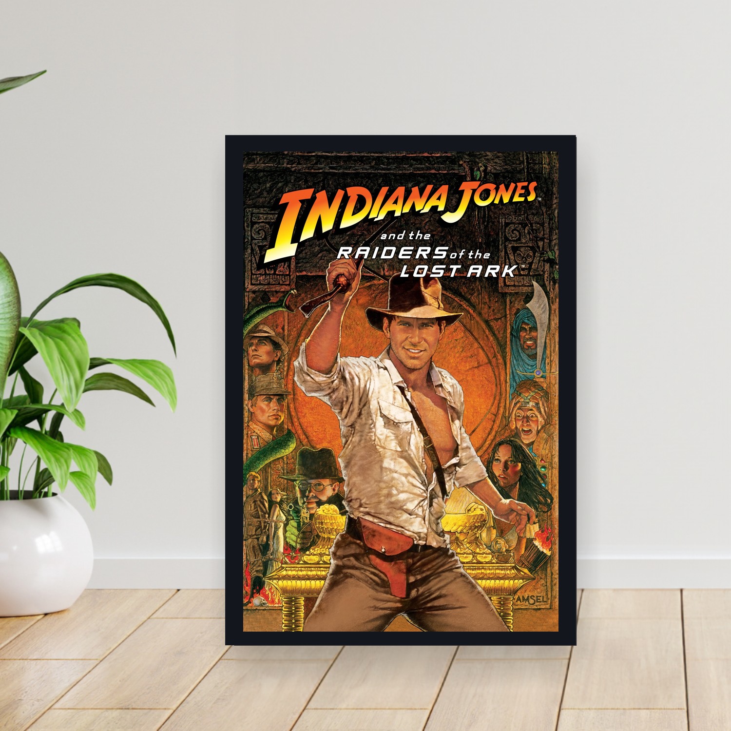Cuadro 30x40cm Pelicula - Raiders of the Lost Ark (1981)