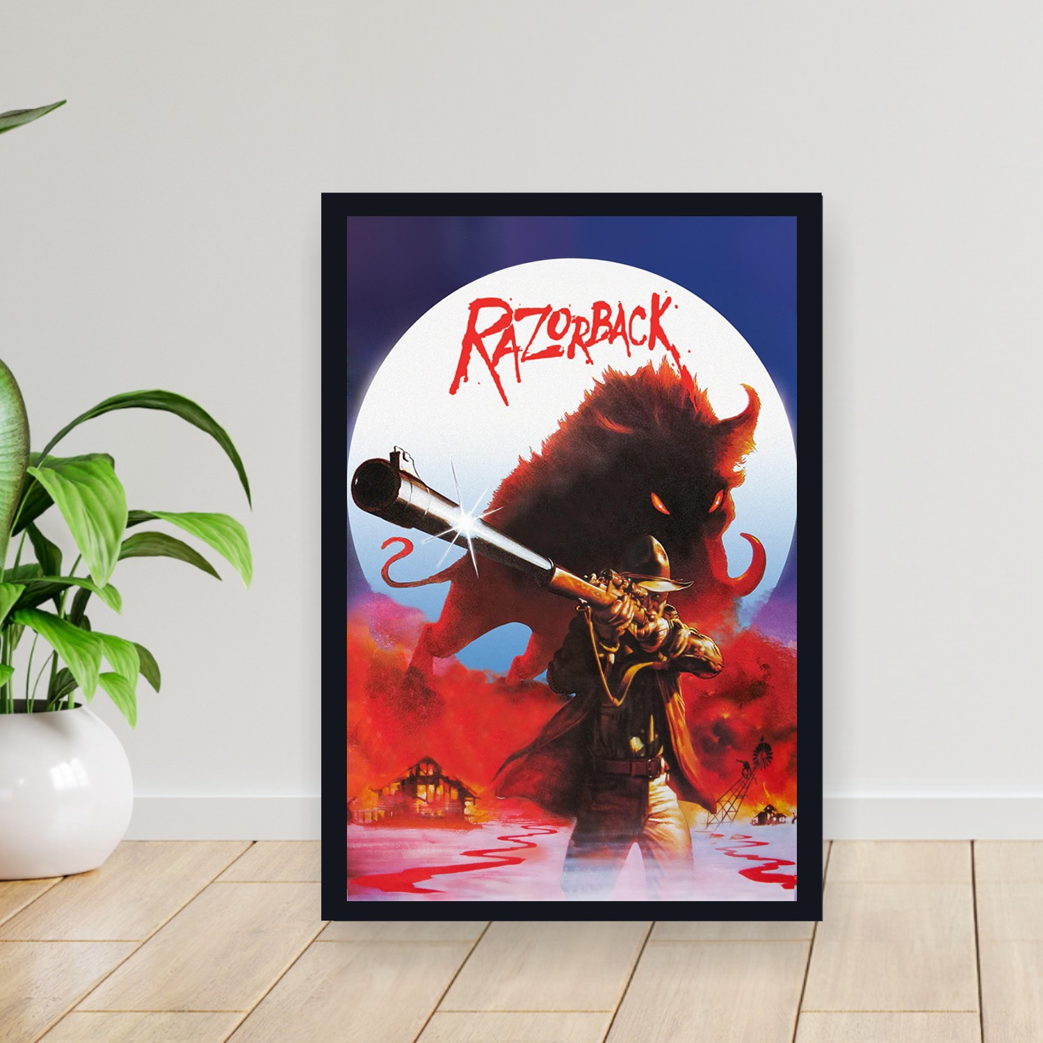 Cuadro 30x40cm Pelicula - Razorback (1984)