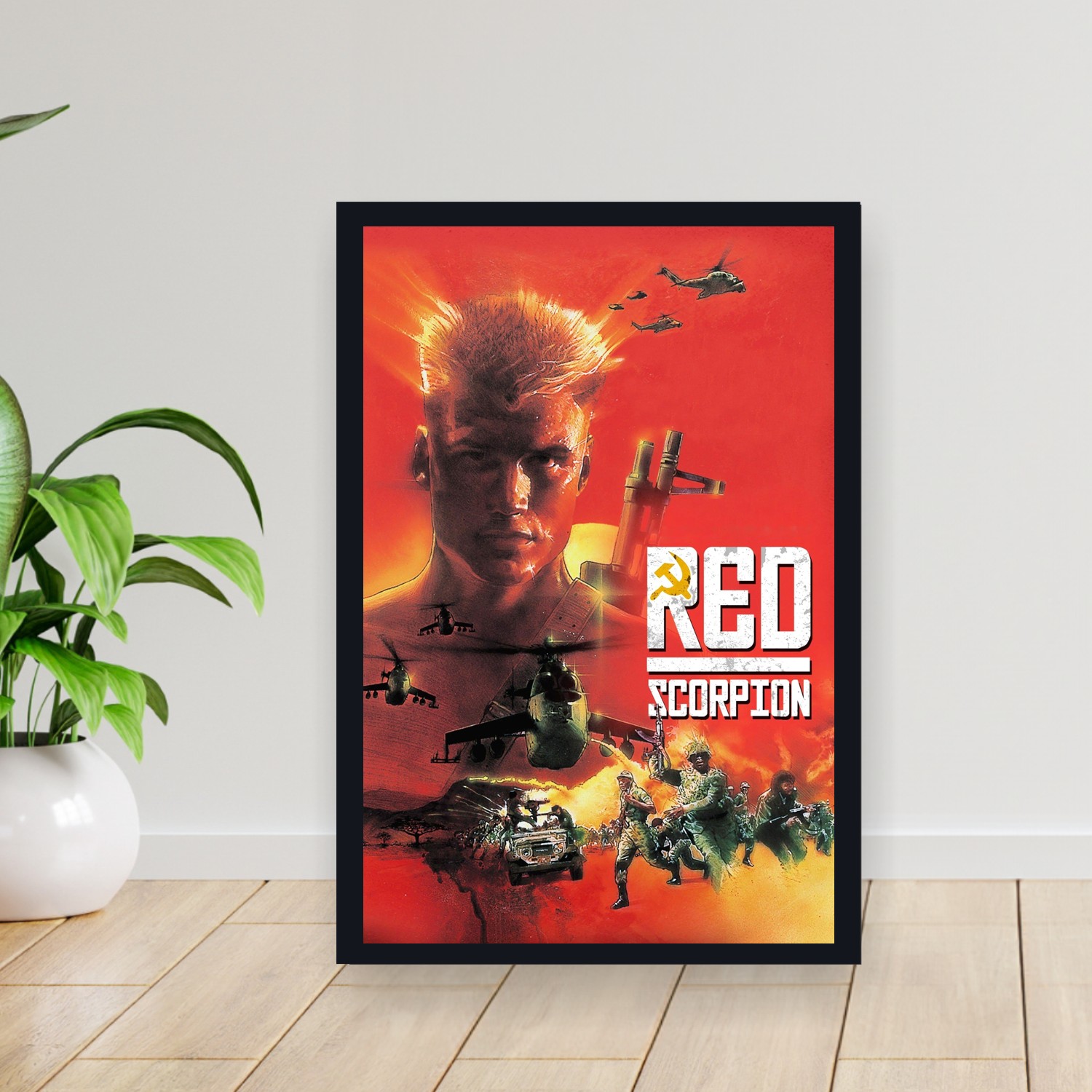 Cuadro 30x40cm Pelicula - Red Scorpion (1988)