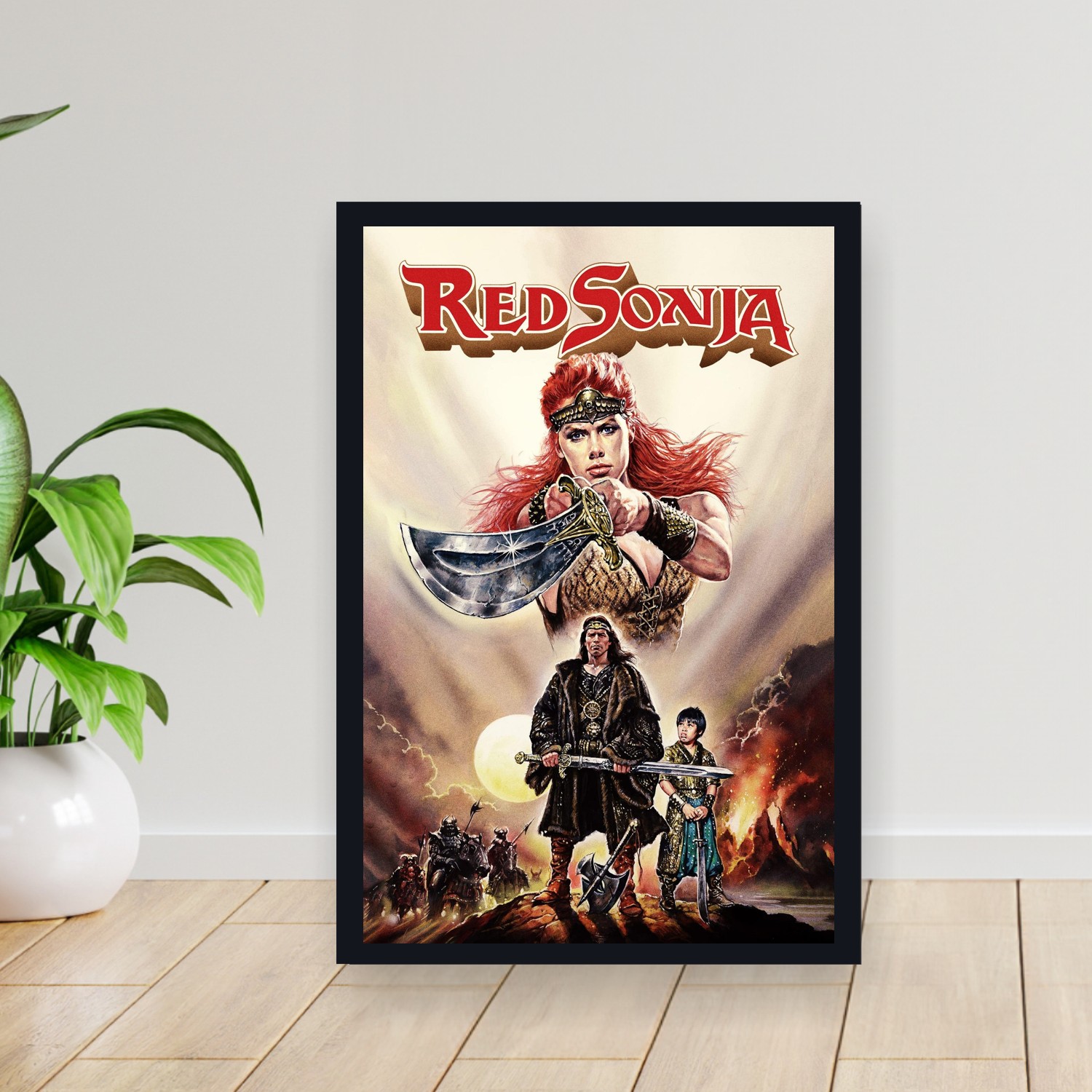 Cuadro 30x40cm Pelicula - Red Sonja (1985)