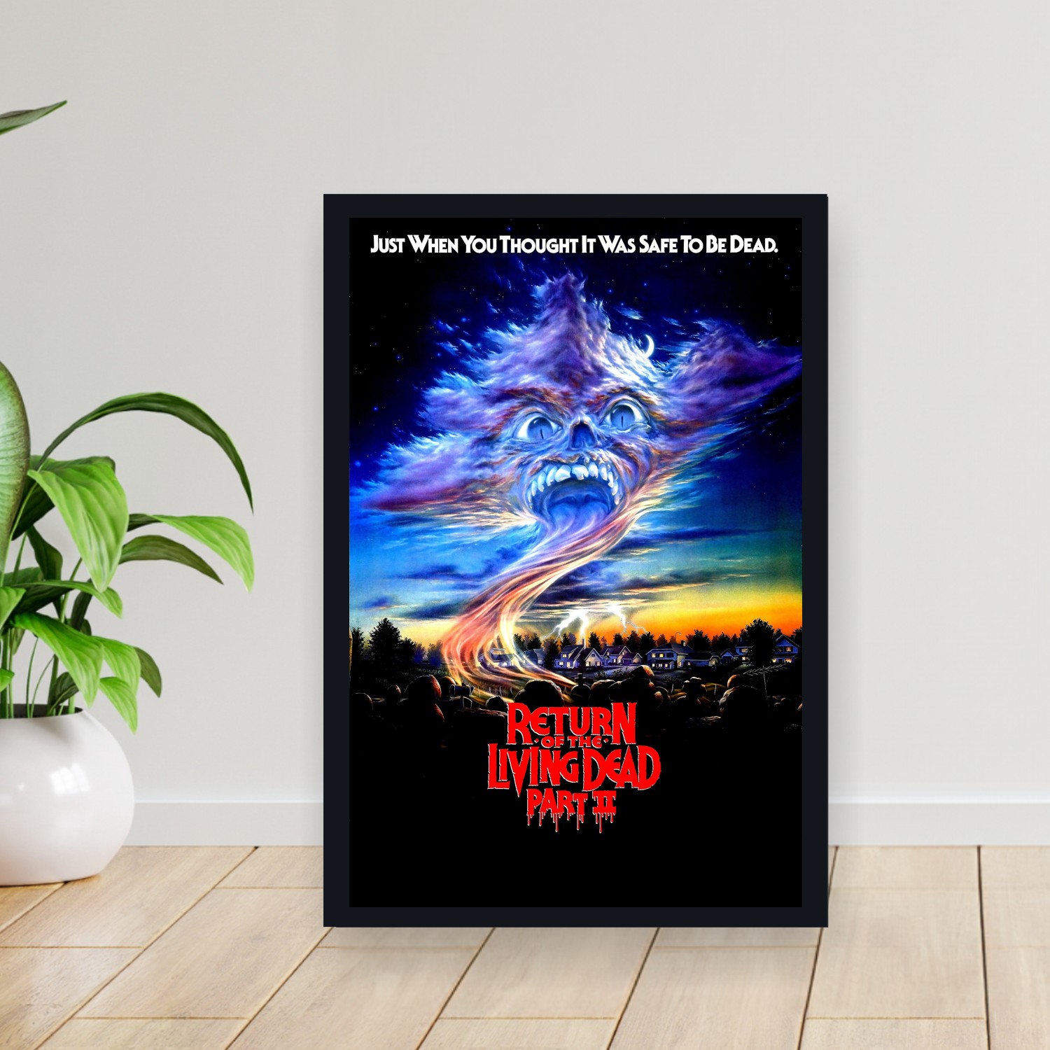 Cuadro 30x40cm Pelicula - Return of the Living Dead Part II (1988)