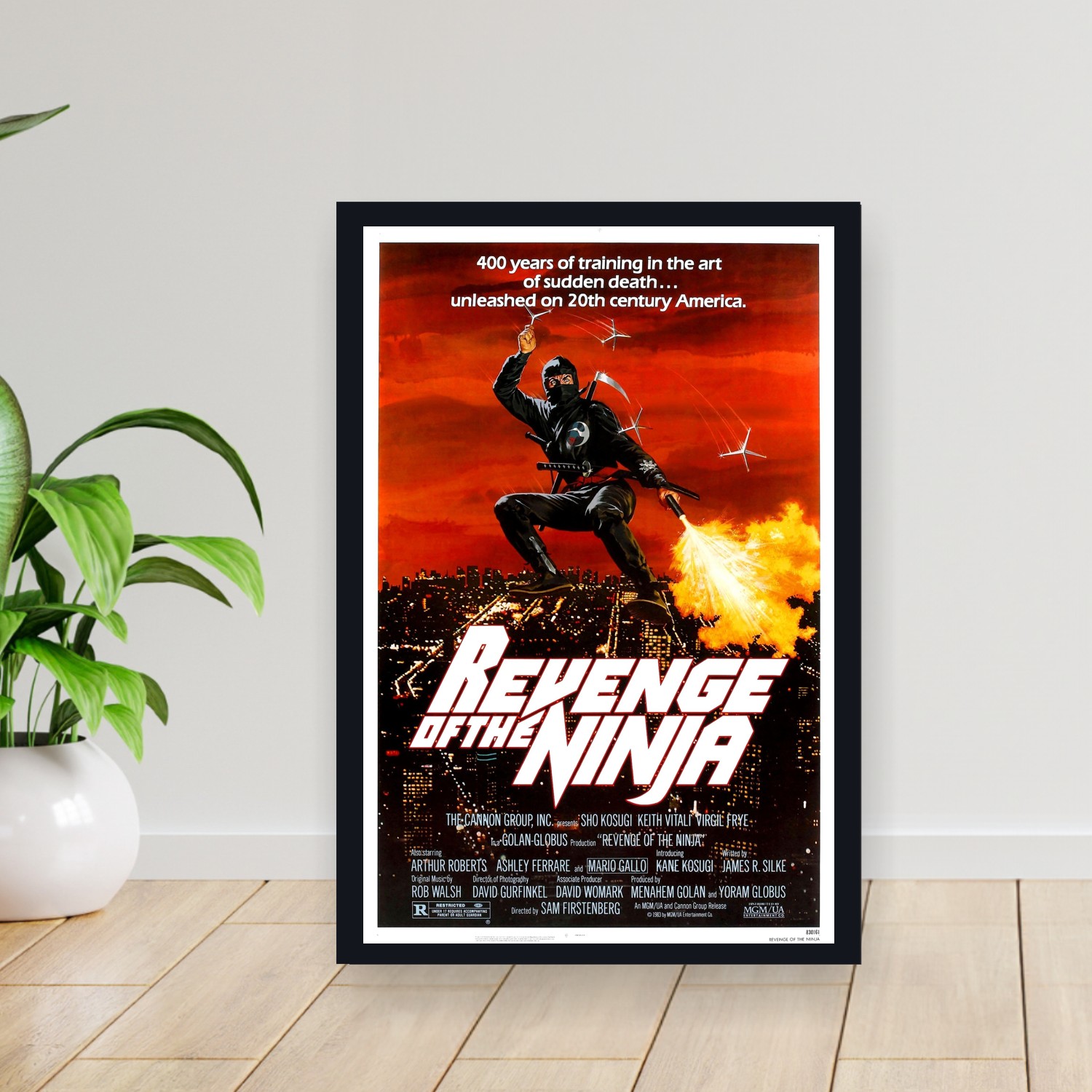 Cuadro 30x40cm Pelicula - Revenge of the Ninja (1983)