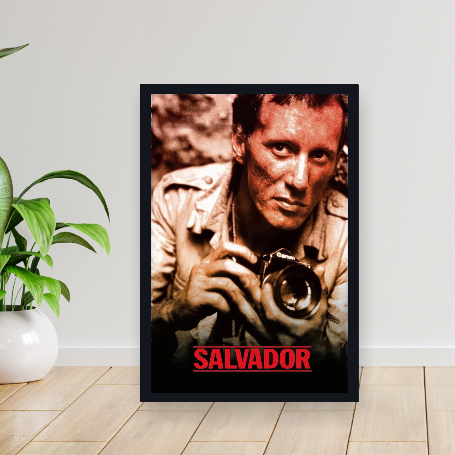 Cuadro 30x40cm Pelicula - Salvador (1986)