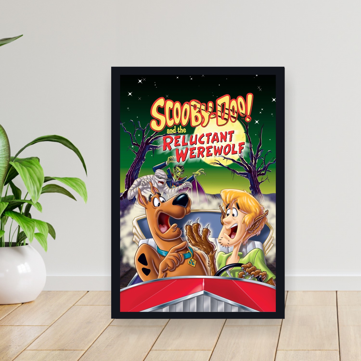 Cuadro 30x40cm Pelicula - Scooby Doo! and the Reluctant Werewolf (1988)